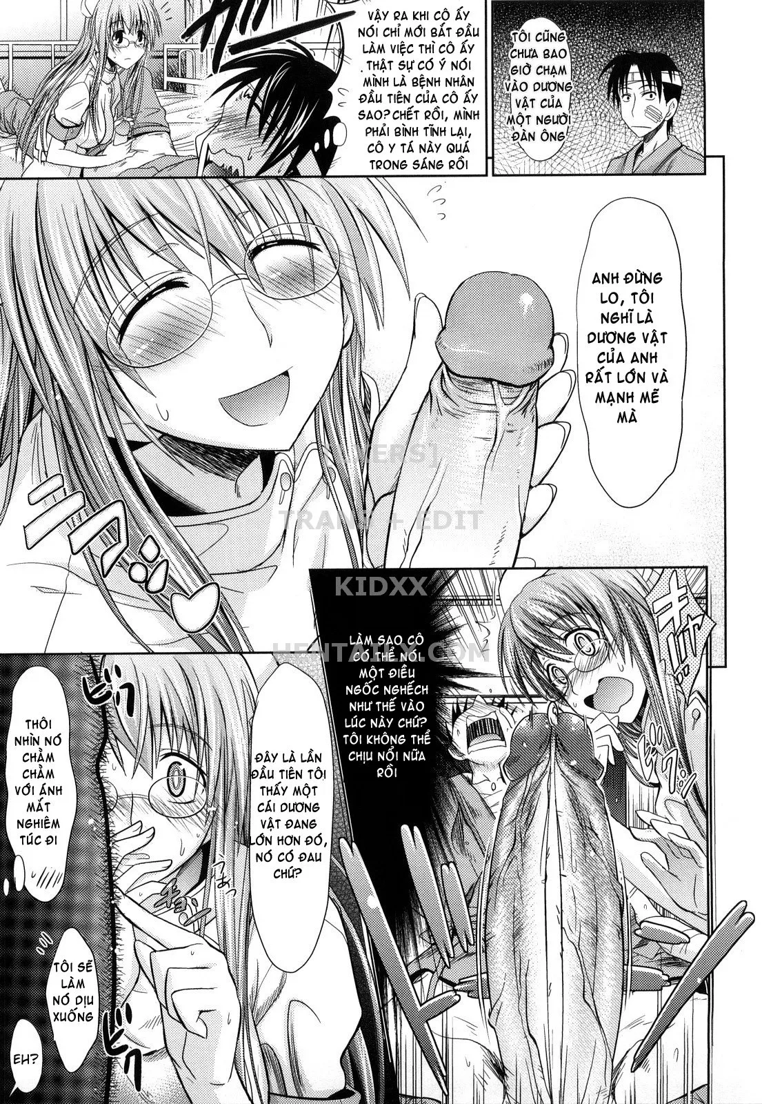 HentaiVN.net - Ảnh 8 - Pure Girl [Fake Love; The Christmas Eve Gift; Heart Breaking Shot; Apprentice Nurse; True Feelings; Confession X Confession; Projecti; No One Knows; My Love Is Unrequited, For Now...] - Chap 6: Apprentice Nurse