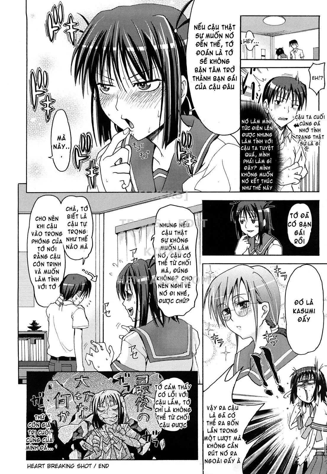 HentaiVN.net - Ảnh 23 - Pure Girl [Fake Love; The Christmas Eve Gift; Heart Breaking Shot; Apprentice Nurse; True Feelings; Confession X Confession; Projecti; No One Knows; My Love Is Unrequited, For Now...] - Chap 7: Heart Breaking Shot