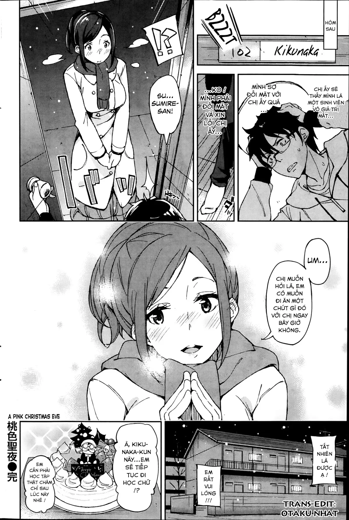 HentaiVN.net - Ảnh 18 - Momoiro Seiya [A Pink Christmas Eve] - Oneshot