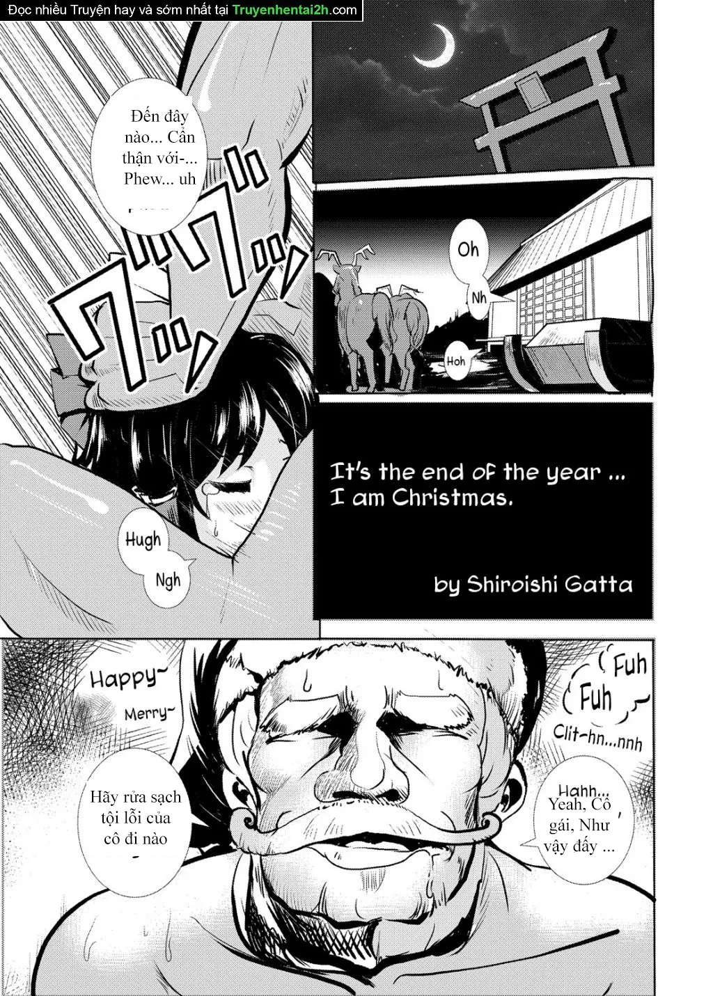HentaiVN.net - Ảnh 3 - It's The End Of The Year... I Am Christmas. (Touhou) [Mou Nenmatsu... Watashi Wa Christmas.] - Oneshot