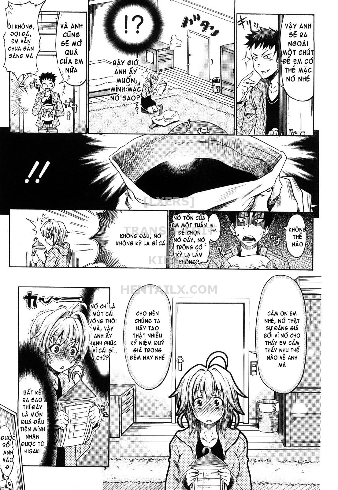 HentaiVN.net - Ảnh 4 - Bạo Dâm Bạn Gái Đêm Giáng Sinh [The Christmas Eve Gift] - Oneshot