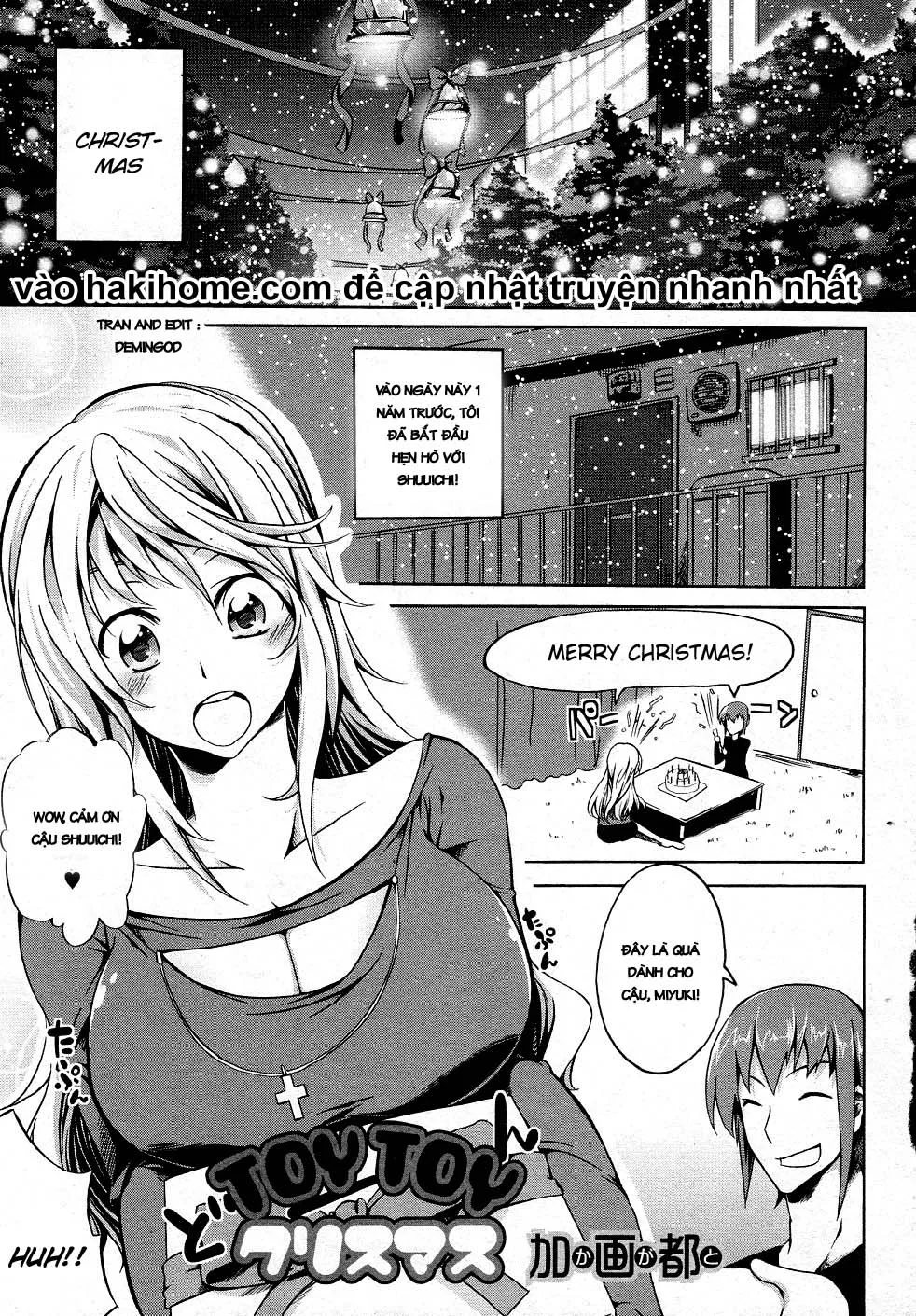 HentaiVN.net - Ảnh 1 - TOYTOY Christmas - Oneshot