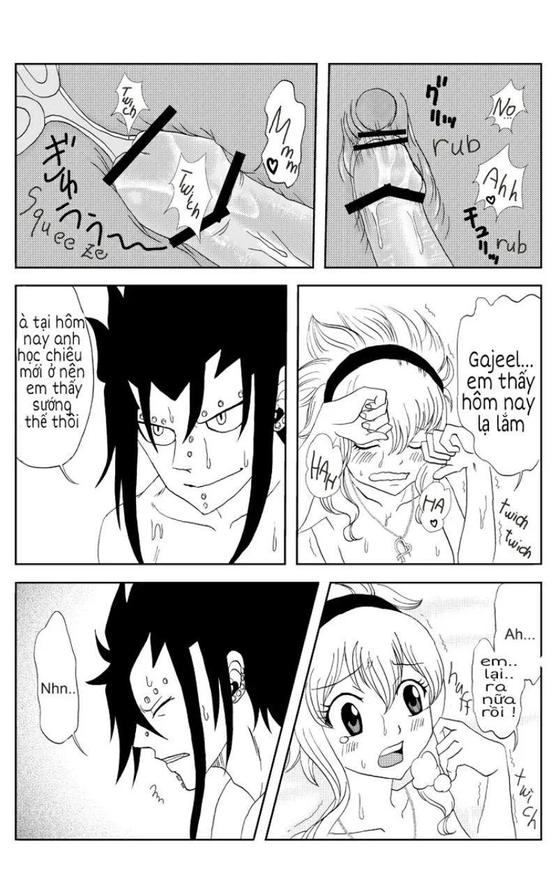 HentaiVN.net - Ảnh 11 - GAJEVY XMAS COMIC (Fairy Tail) [Giáng sinh của Gajeel] - Oneshot