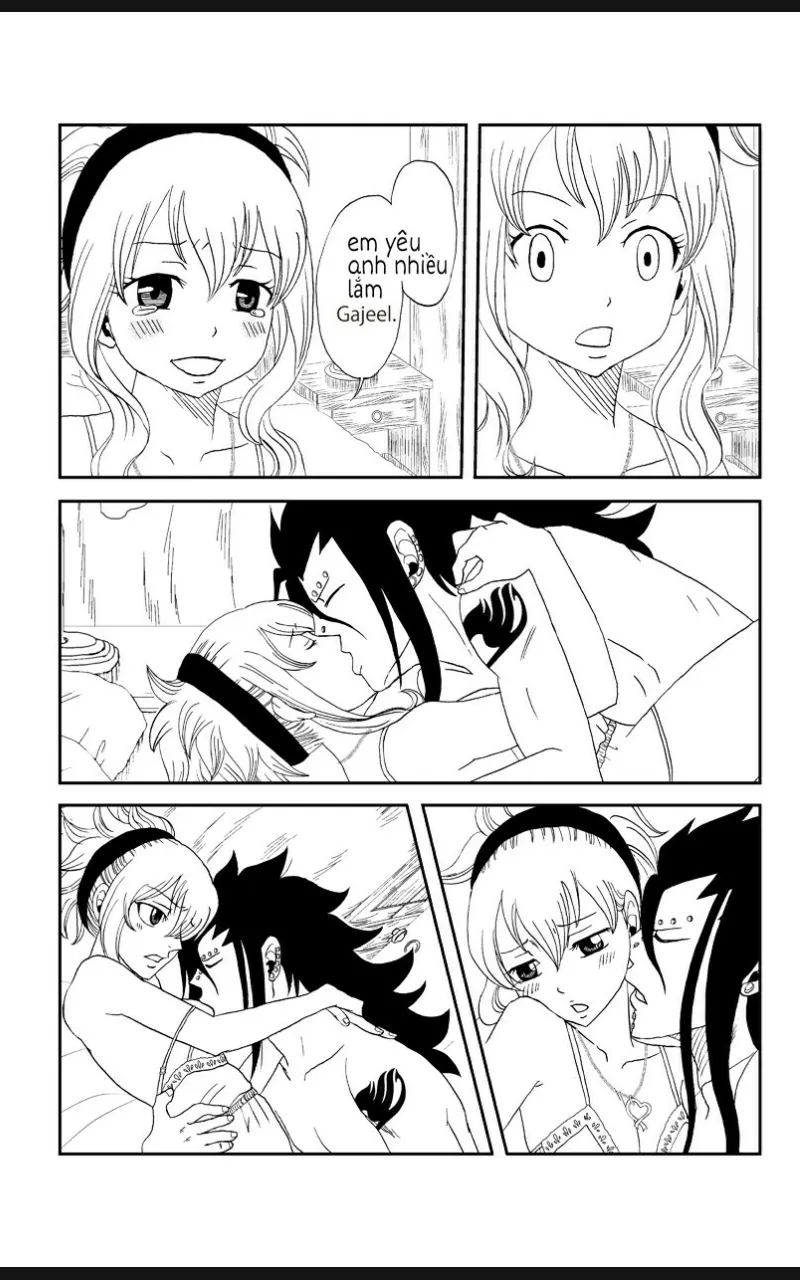 HentaiVN.net - Ảnh 5 - GAJEVY XMAS COMIC (Fairy Tail) [Giáng sinh của Gajeel] - Oneshot