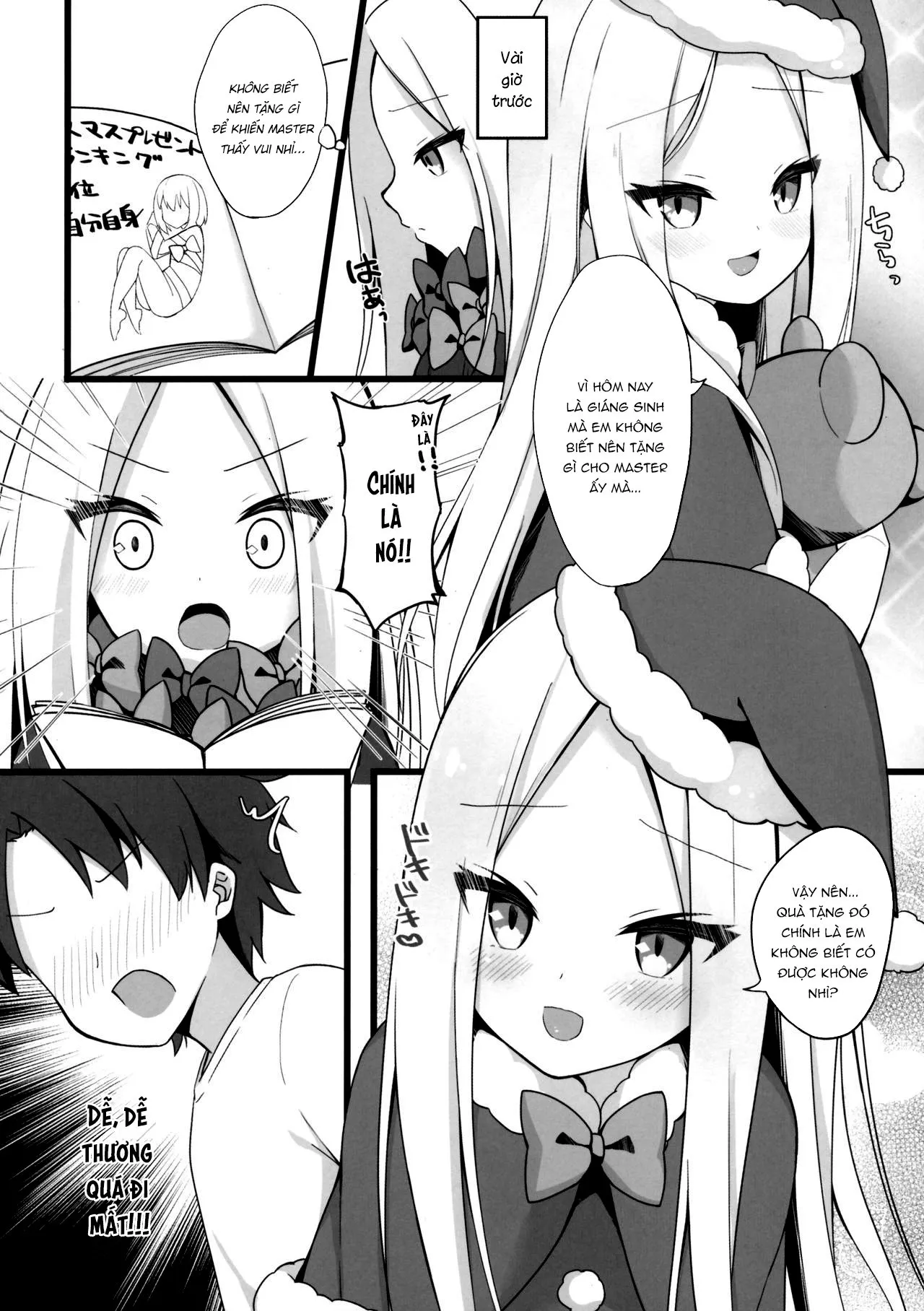 HentaiVN.net - Ảnh 5 - Đêm Noel khoái lạc cùng với Santa Abby-chan [Santa Abby-chan no Seinaru Gohoushi Night;サンタアビーちゃんの性なるご奉仕ナイト] - Oneshot