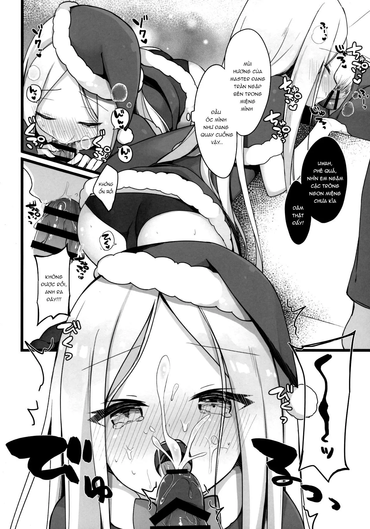 HentaiVN.net - Ảnh 9 - Đêm Noel khoái lạc cùng với Santa Abby-chan [Santa Abby-chan no Seinaru Gohoushi Night;サンタアビーちゃんの性なるご奉仕ナイト] - Oneshot