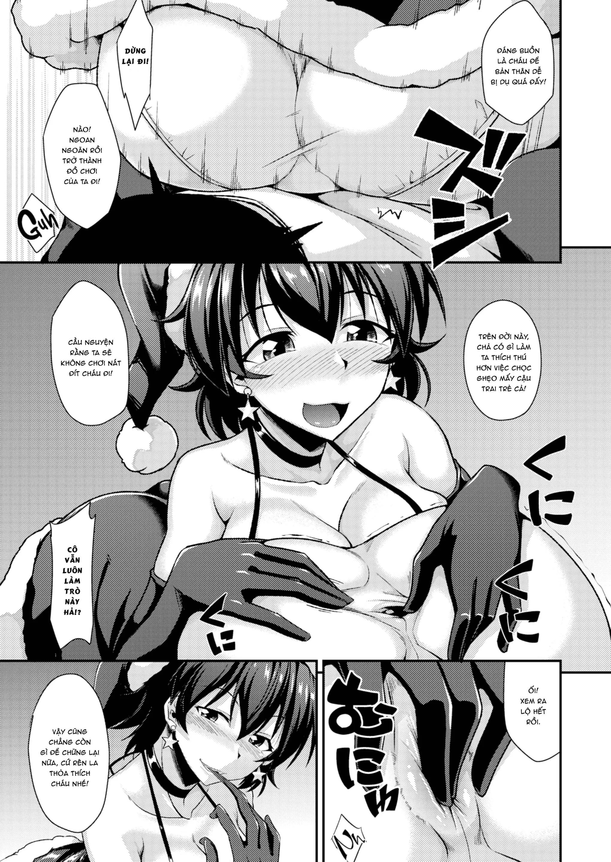 HentaiVN.net - Ảnh 5 - Bà già Noel trèo cửa sổ - Oneshot