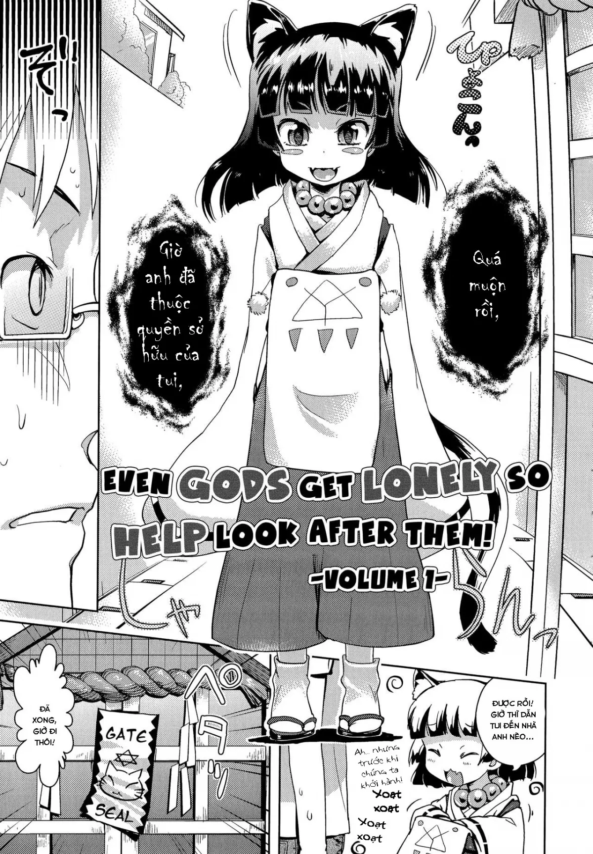 HentaiVN.net - Ảnh 5 - Even Gods Get Lonely So Help Look After Them! [Kể cả thần cũng biết cô đơn nên hãy chăm sóc cho họ nhé!] - -Volume 1-