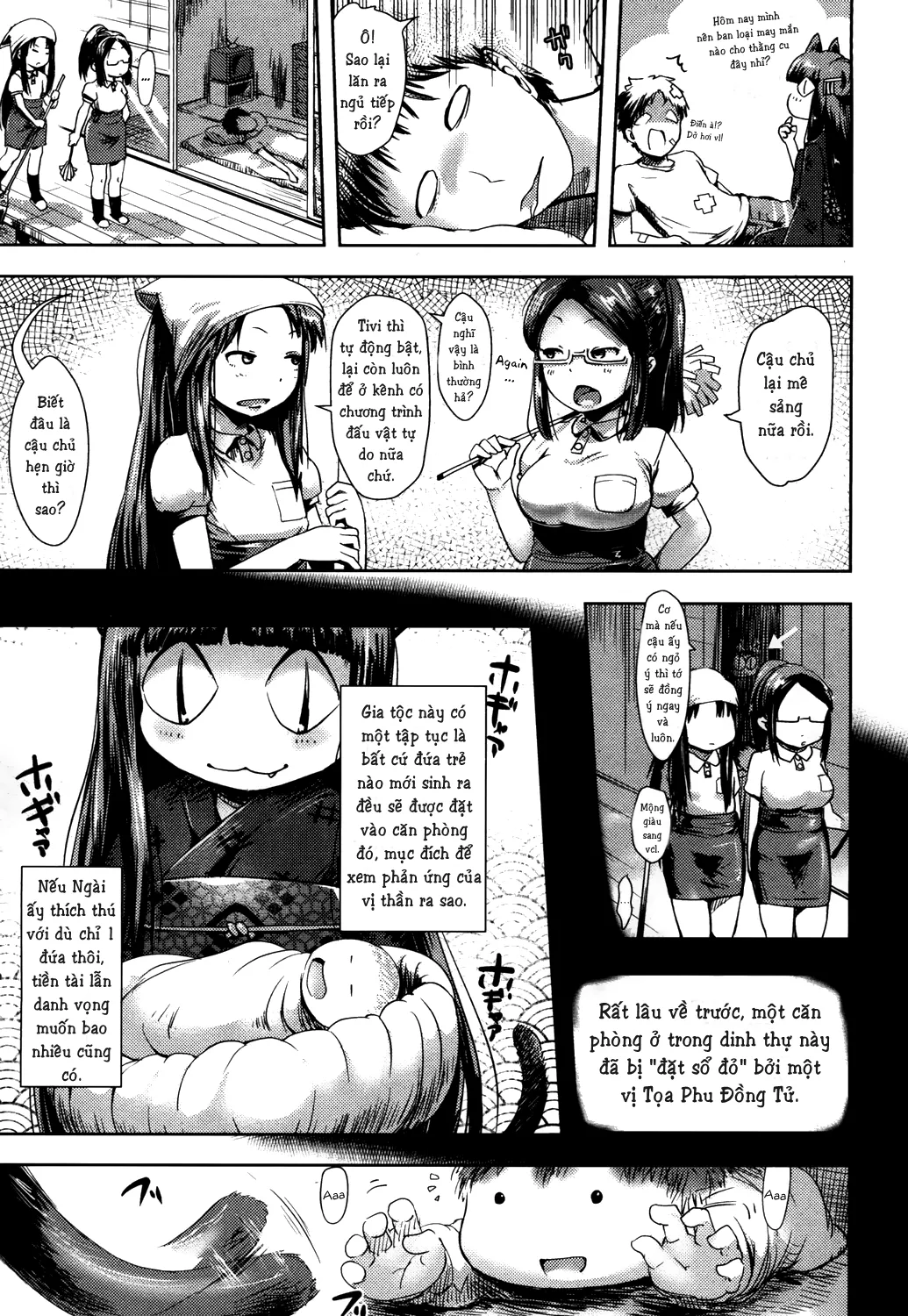 HentaiVN.net - Ảnh 4 - Legend of the Invincible Warashi-sama [Warashi-sama Saikyou Densetsu] - Oneshot