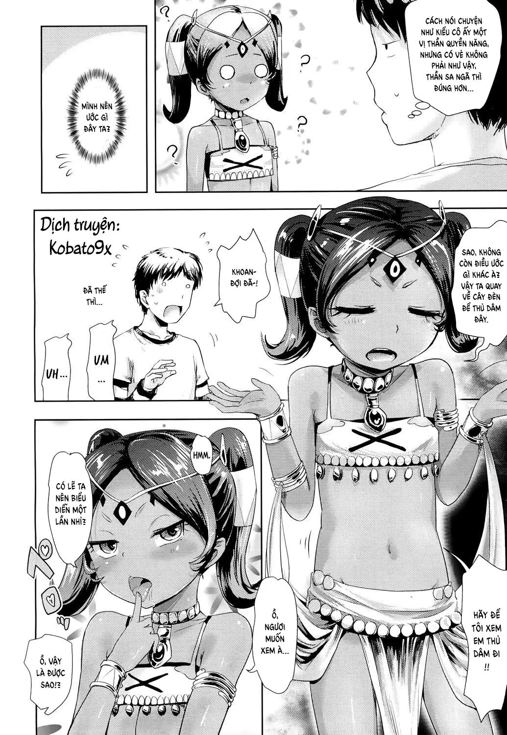 HentaiVN.net - Ảnh 4 - Genie of the Lamp [Lamp no Majin] - Oneshot
