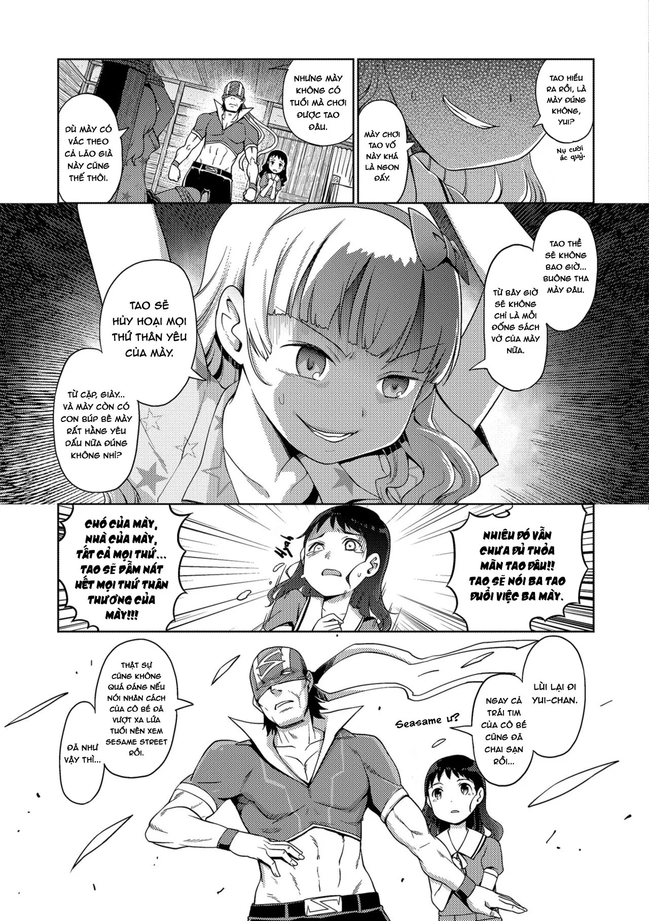 HentaiVN.net - Ảnh 4 - Sự Phán Quyết Của Kẻ Thanh Trừng! [Kaiketsu!! Shikaeshiman | Resolution! Punishman!] - Oneshot