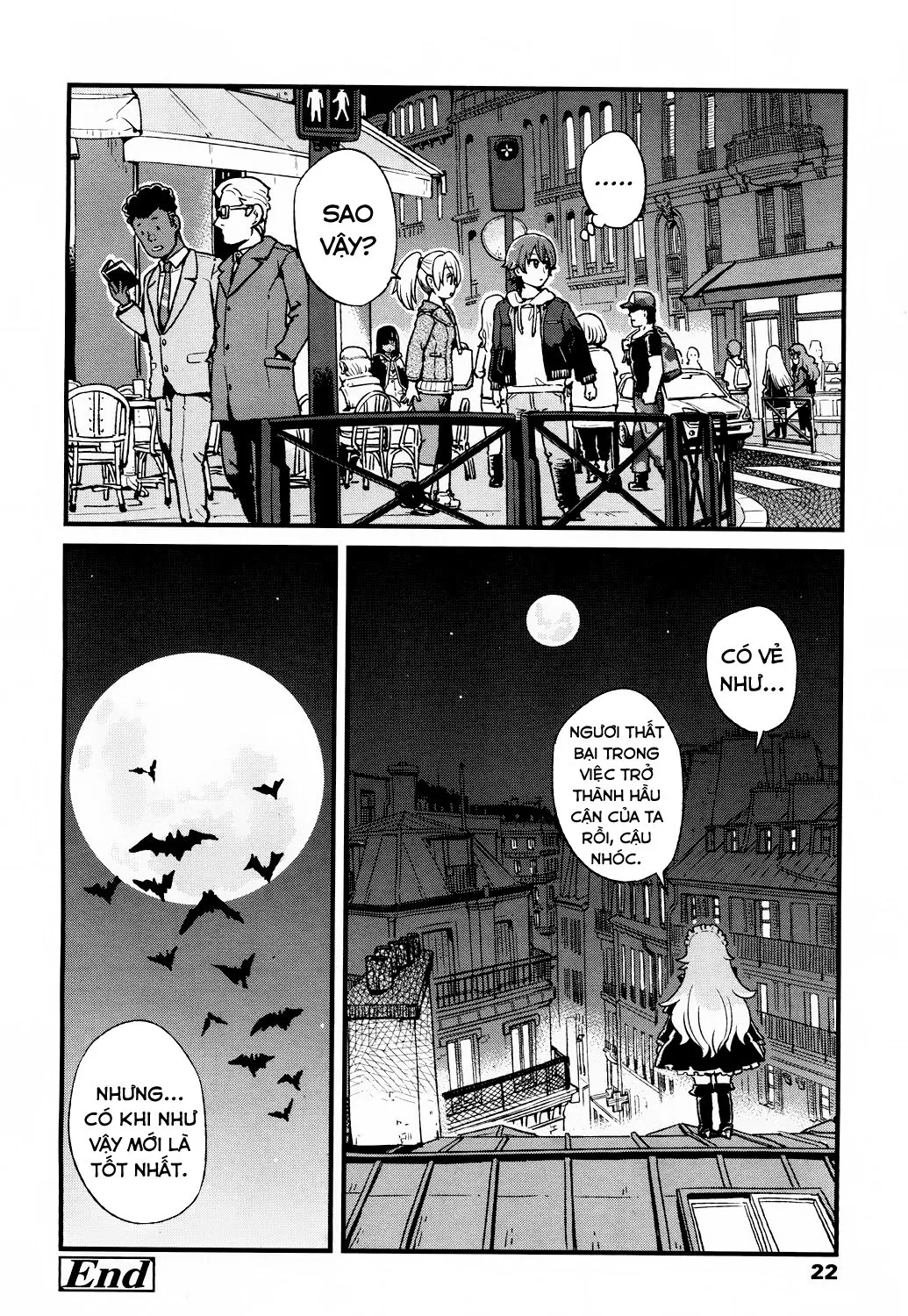 HentaiVN.net - Ảnh 8 - Towako 2 [永遠娘 2] - Chap 2 : Vampire, Sky, Lonely