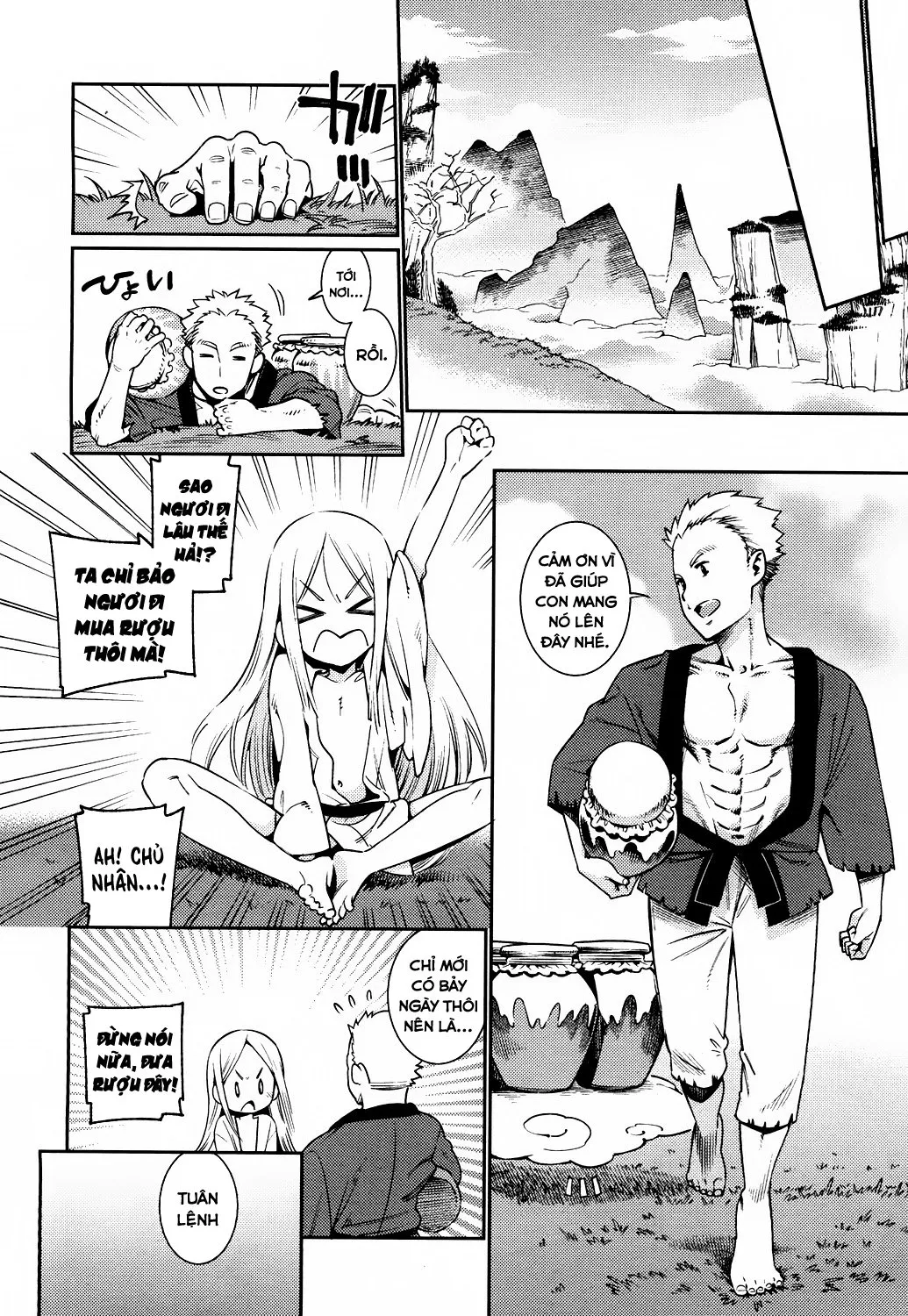 HentaiVN.net - Ảnh 12 - Towako 2 [永遠娘 2] - Chap 3 : Tiên Nhân Và Tôi