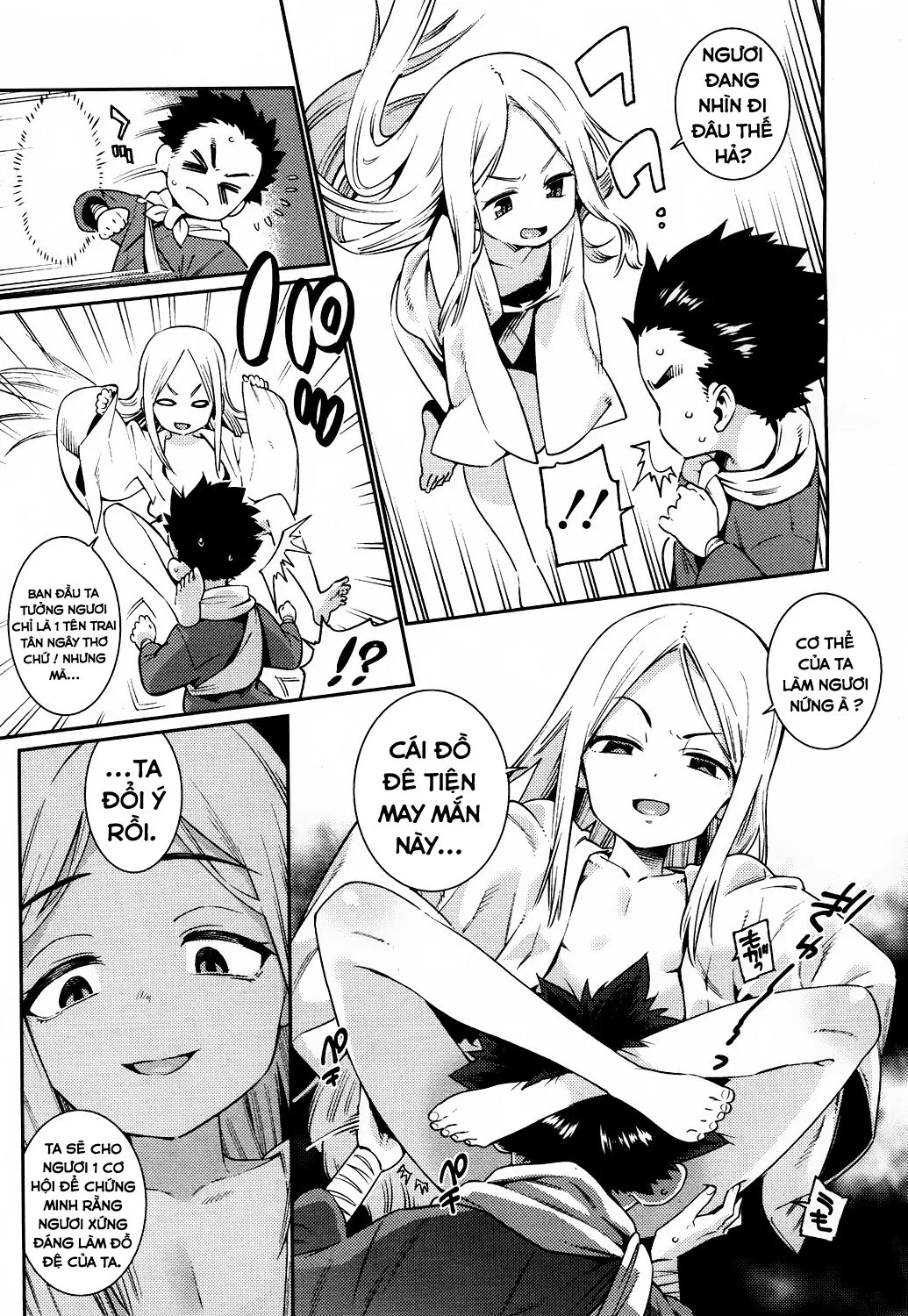 HentaiVN.net - Ảnh 5 - Towako 2 [永遠娘 2] - Chap 3 : Tiên Nhân Và Tôi