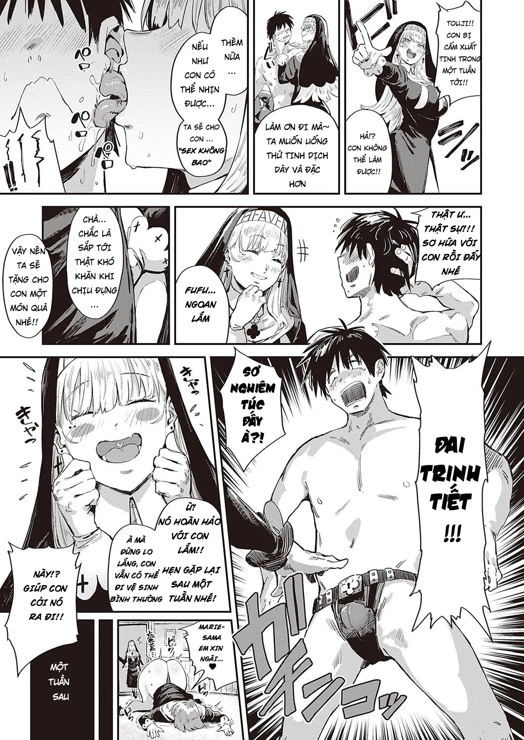 HentaiVN.net - Ảnh 18 - Thiên Sứ Marie Của Nhà Dẫn Lối Đời Thánh - Oneshot