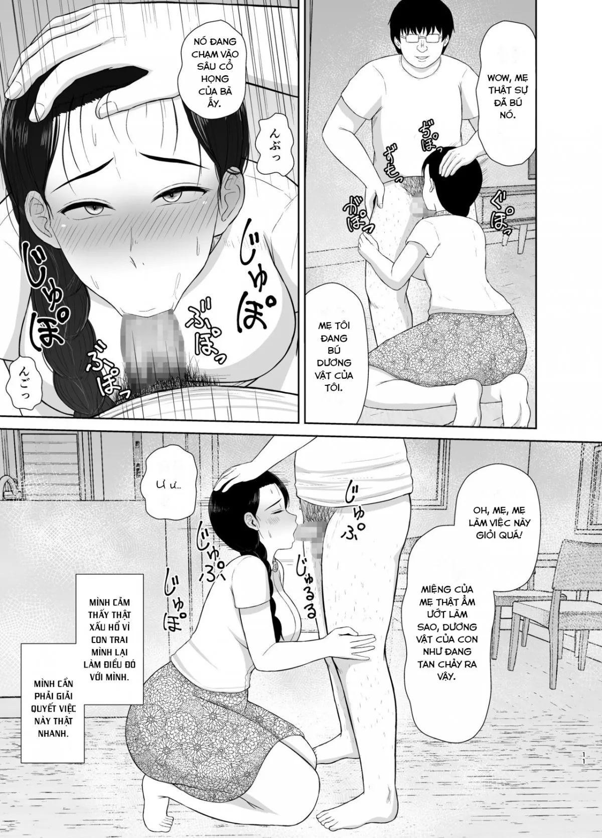 HentaiVN.net - Ảnh 11 - haha wa omacha - Chap 1