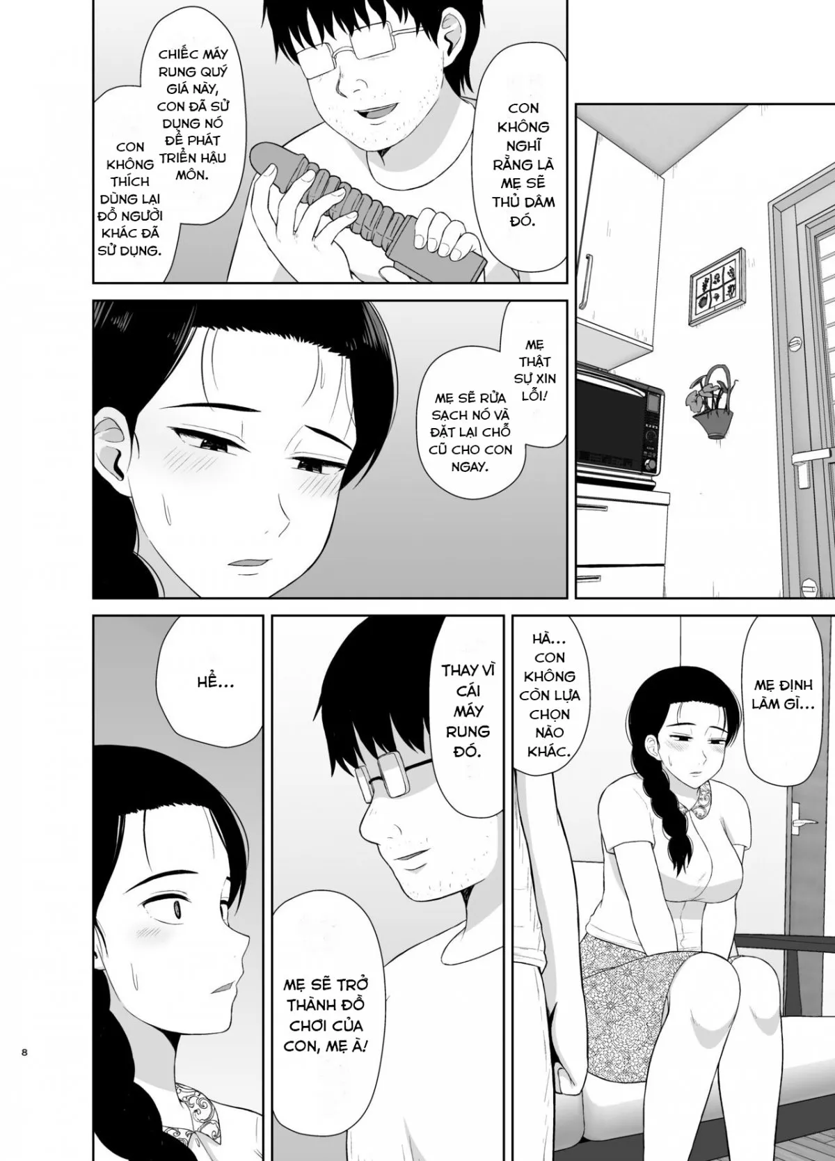 HentaiVN.net - Ảnh 8 - haha wa omacha - Chap 1