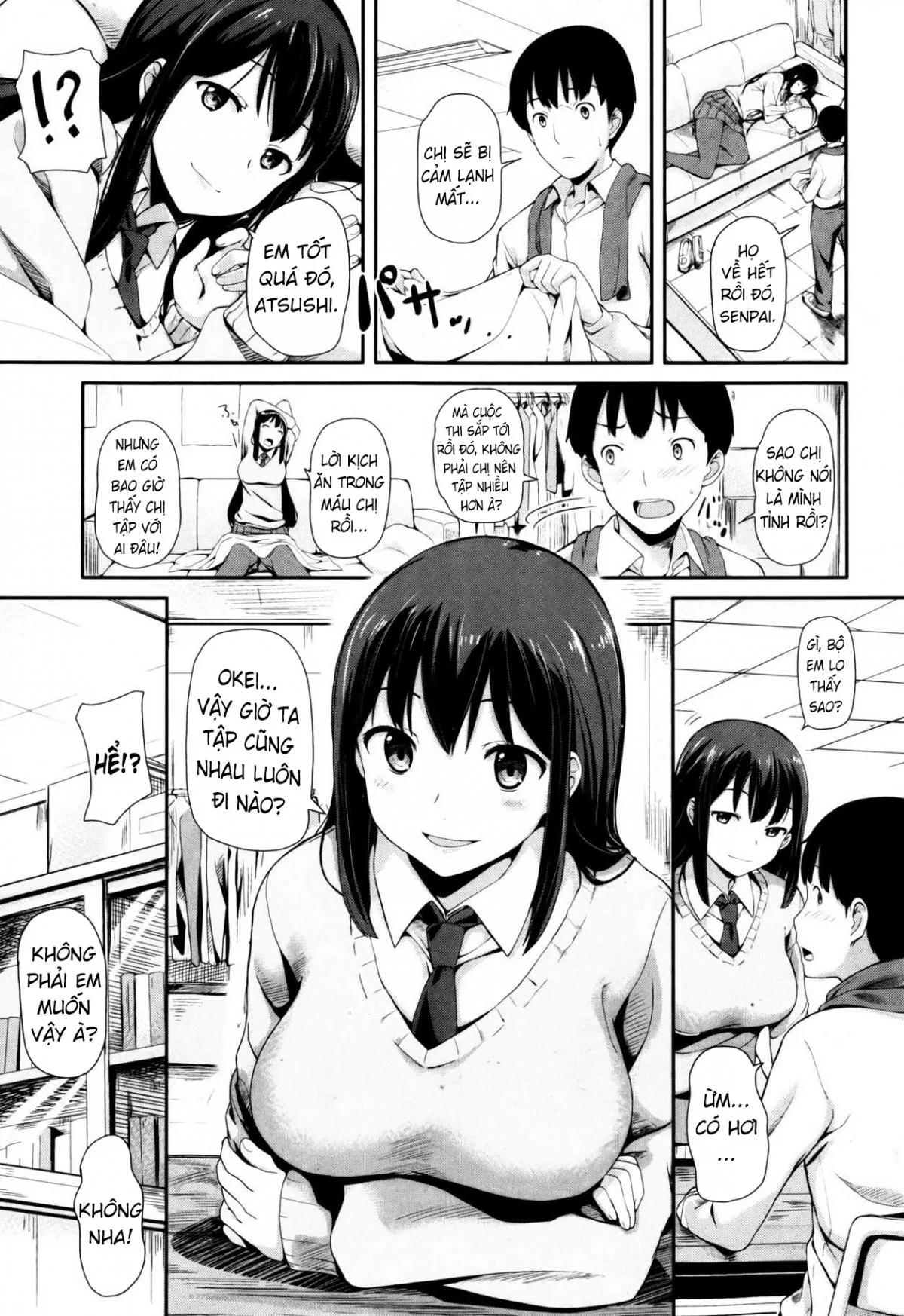 HentaiVN.net - Ảnh 3 - Engi Musubi [Engi Musubi (Ashita mo Kitto Omou Hito); 演技むすび (明日もきっと想うひと)] - Oneshot