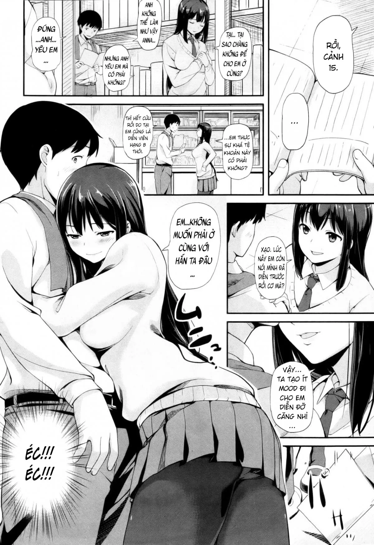 HentaiVN.net - Ảnh 4 - Engi Musubi [Engi Musubi (Ashita mo Kitto Omou Hito); 演技むすび (明日もきっと想うひと)] - Oneshot