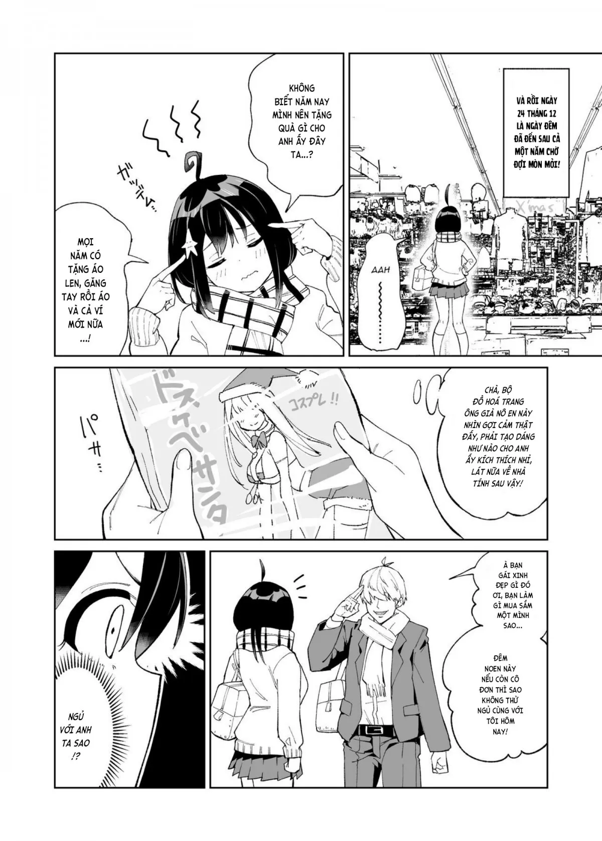 HentaiVN.net - Ảnh 11 - Tôi đã bị người yêu của tôi từ thời thơ ấu cắm sừng! [Osananajimi Kanojo kara no X'mas Present wa Netorare deshita] - Oneshot