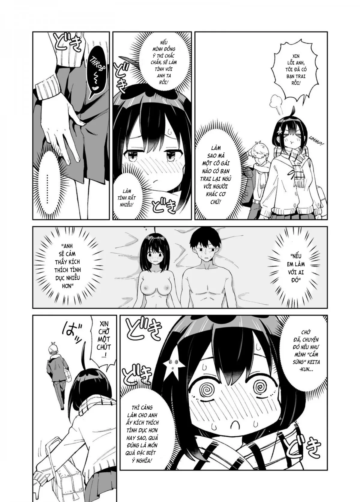 HentaiVN.net - Ảnh 12 - Tôi đã bị người yêu của tôi từ thời thơ ấu cắm sừng! [Osananajimi Kanojo kara no X'mas Present wa Netorare deshita] - Oneshot