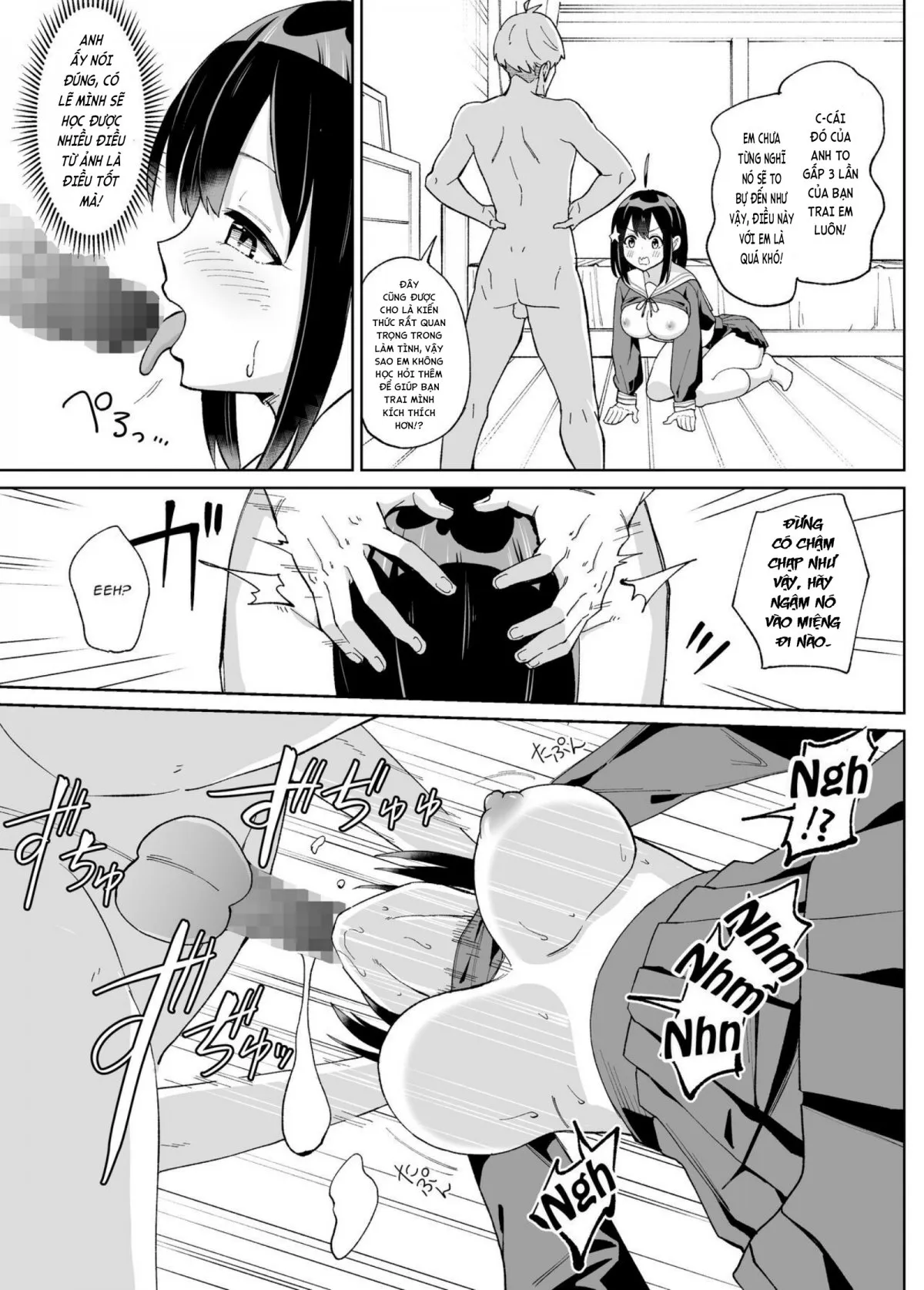 HentaiVN.net - Ảnh 16 - Tôi đã bị người yêu của tôi từ thời thơ ấu cắm sừng! [Osananajimi Kanojo kara no X'mas Present wa Netorare deshita] - Oneshot