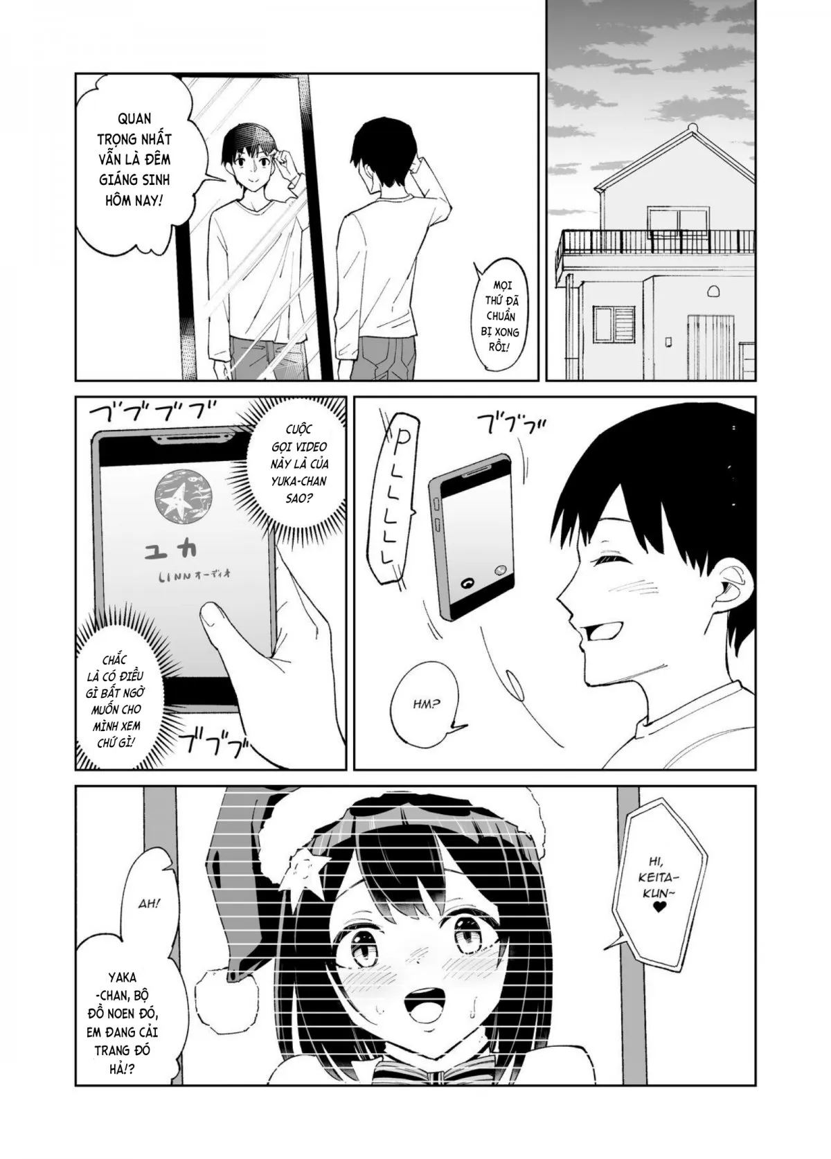 HentaiVN.net - Ảnh 25 - Tôi đã bị người yêu của tôi từ thời thơ ấu cắm sừng! [Osananajimi Kanojo kara no X'mas Present wa Netorare deshita] - Oneshot