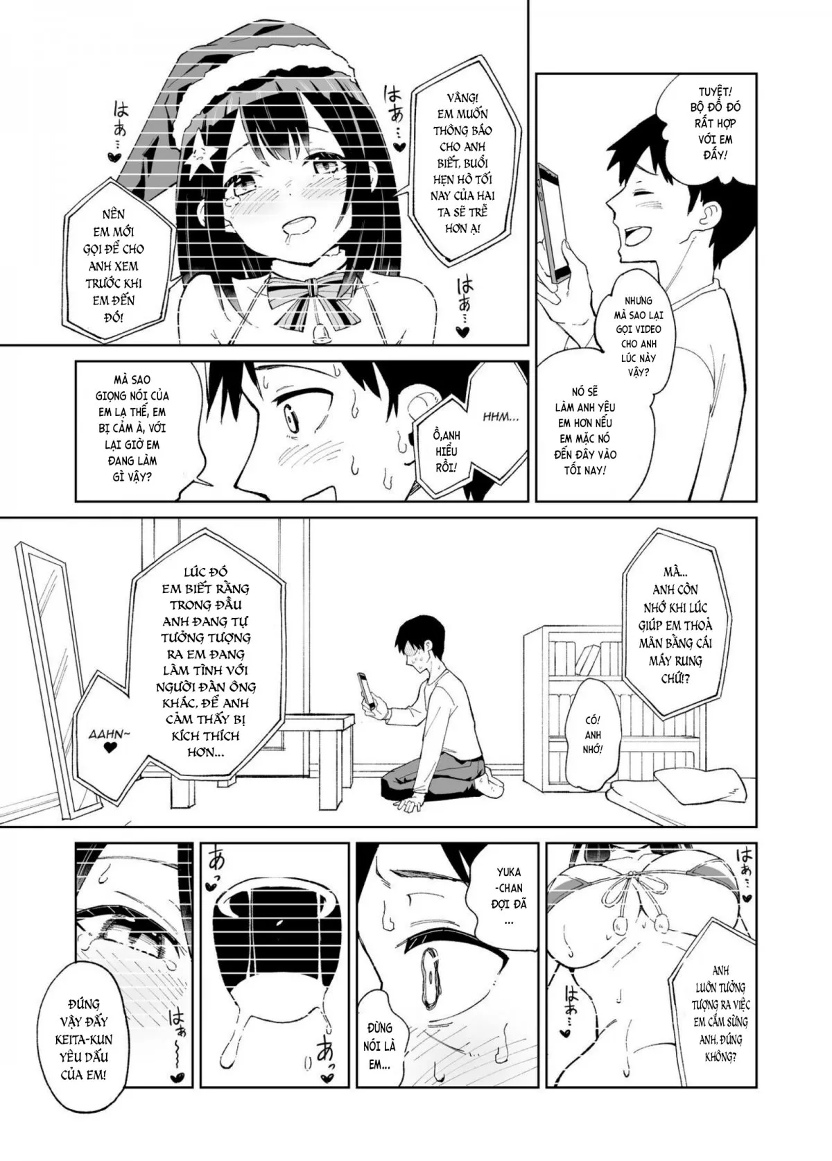 HentaiVN.net - Ảnh 26 - Tôi đã bị người yêu của tôi từ thời thơ ấu cắm sừng! [Osananajimi Kanojo kara no X'mas Present wa Netorare deshita] - Oneshot