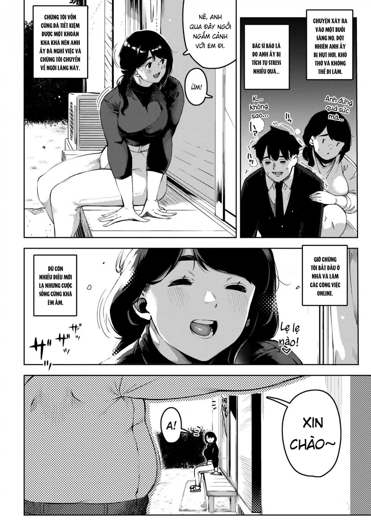 HentaiVN.net - Ảnh 4 - Shinen ni Makareru -Hitozuma Saimin Netorare - Chap 1