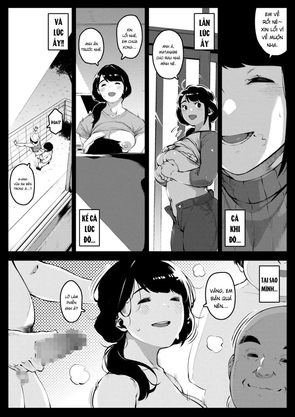 HentaiVN.net - Ảnh 20 - Shinen ni Makareru -Hitozuma Saimin Netorare - Chap 2