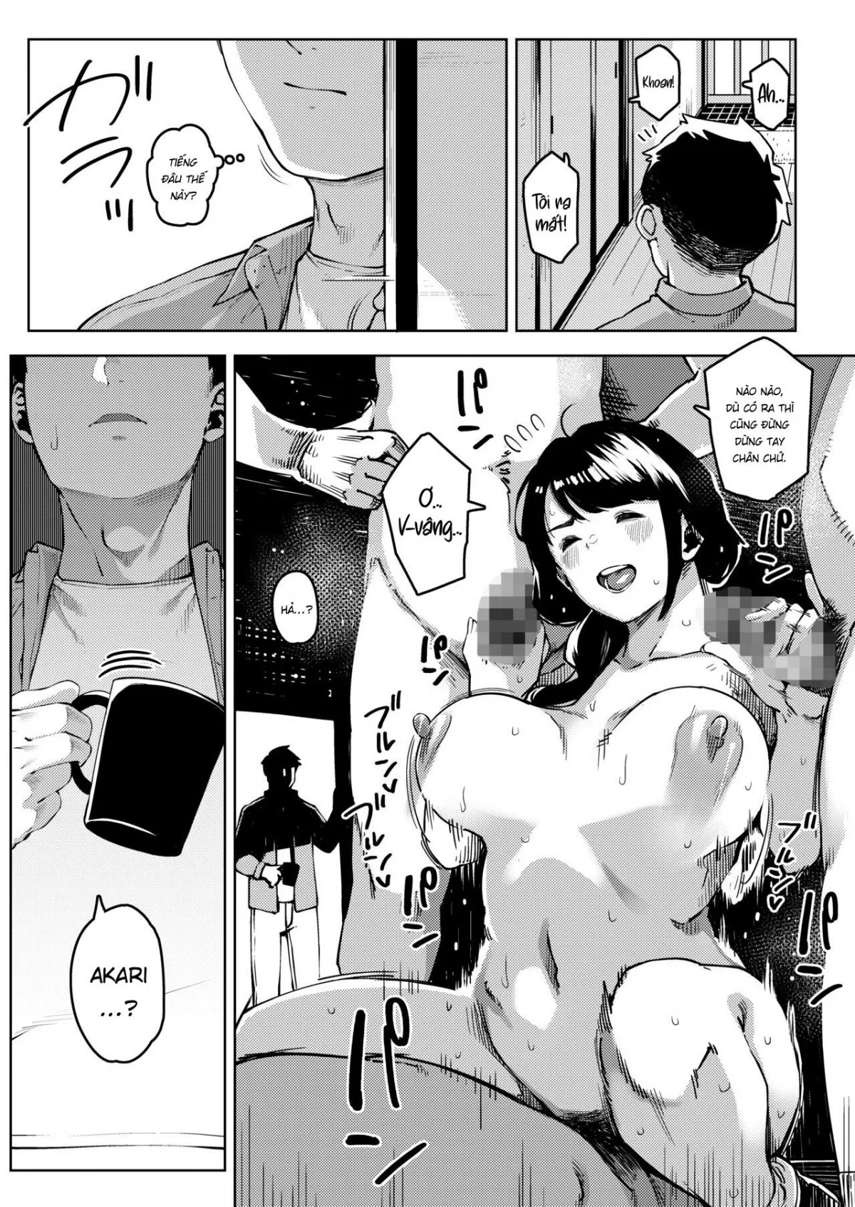 HentaiVN.net - Ảnh 9 - Shinen ni Makareru -Hitozuma Saimin Netorare - Chap 2