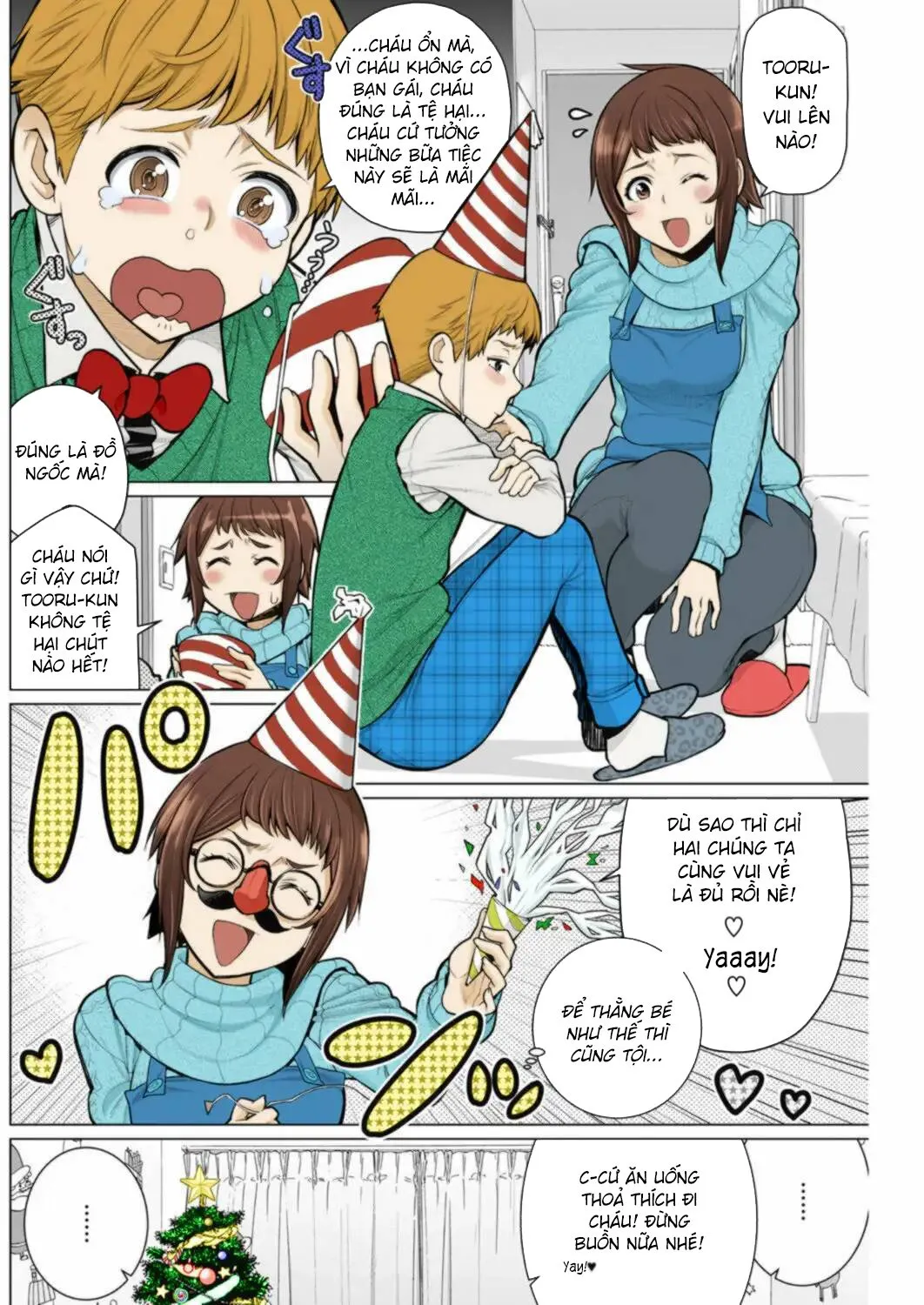 HentaiVN.net - Ảnh 2 - Dokidoki Christmas Party - Oneshot
