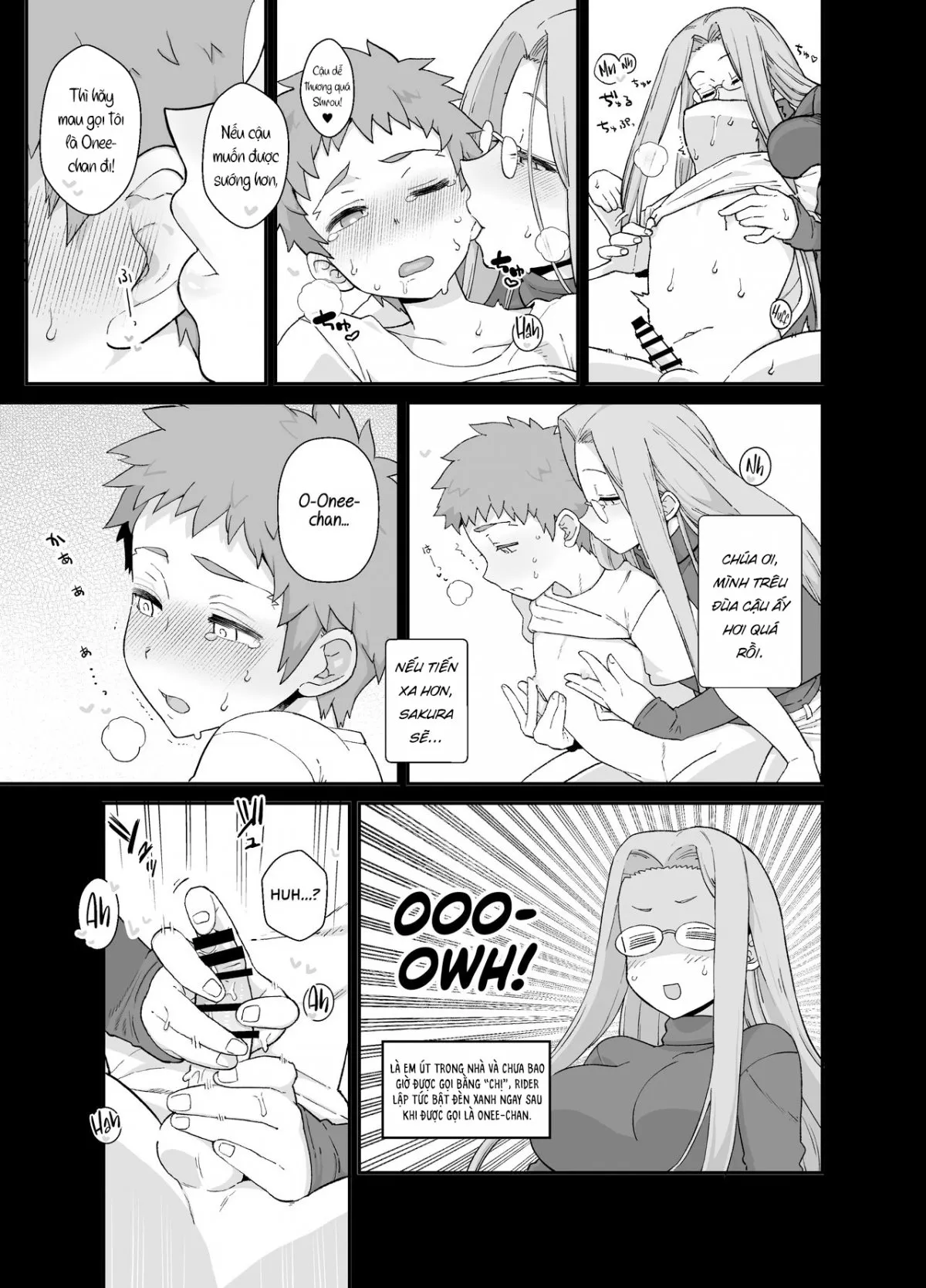 HentaiVN.net - Ảnh 11 - Ở nhà cùng Rider-san [Rider-san to Orusuban | Staying Home With Rider-san] - Oneshot