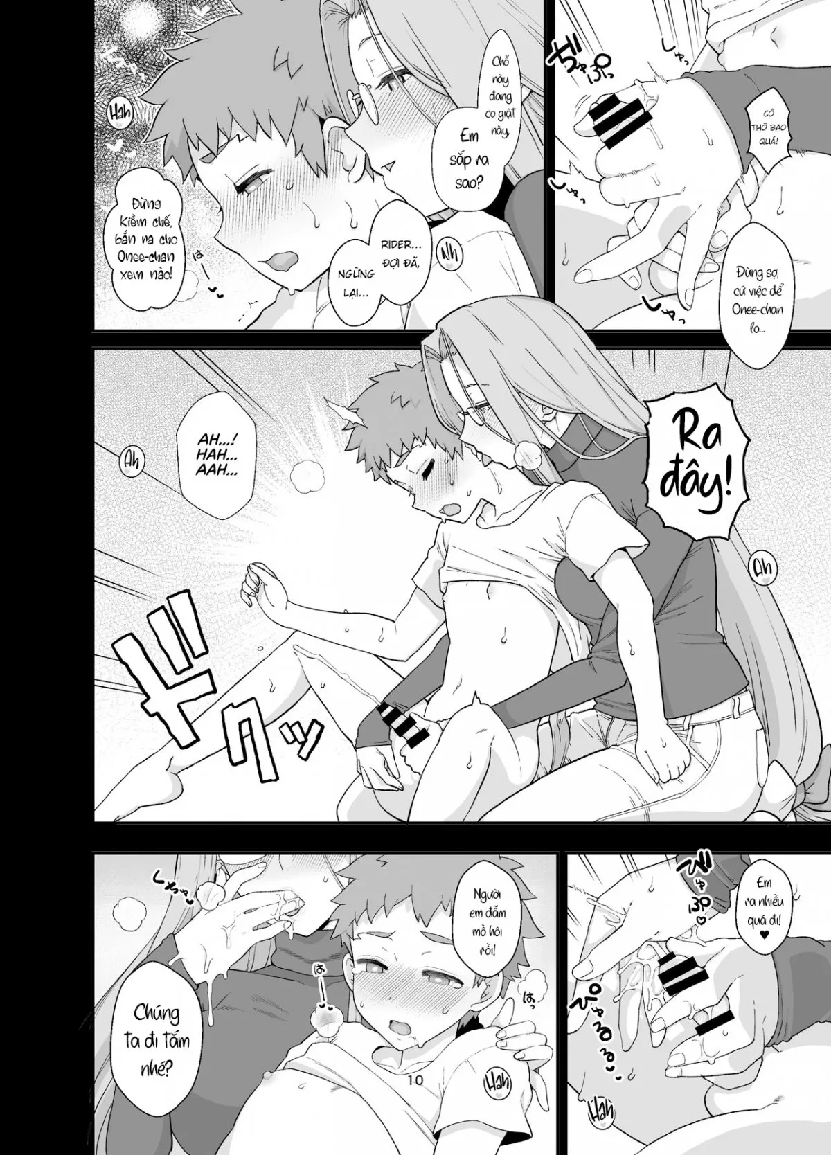HentaiVN.net - Ảnh 12 - Ở nhà cùng Rider-san [Rider-san to Orusuban | Staying Home With Rider-san] - Oneshot