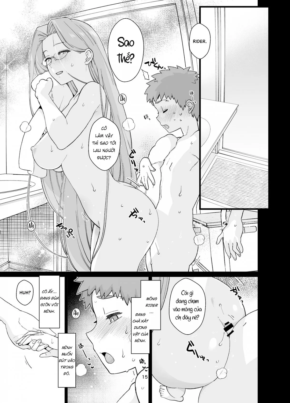 HentaiVN.net - Ảnh 17 - Ở nhà cùng Rider-san [Rider-san to Orusuban | Staying Home With Rider-san] - Oneshot
