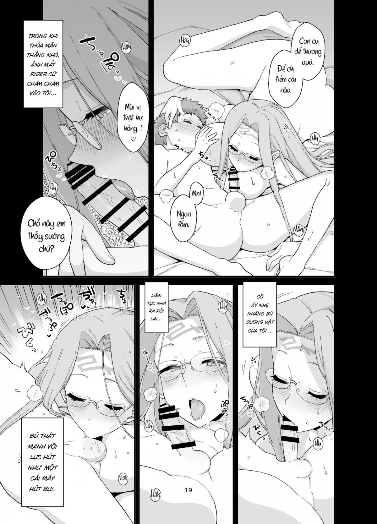 HentaiVN.net - Ảnh 21 - Ở nhà cùng Rider-san [Rider-san to Orusuban | Staying Home With Rider-san] - Oneshot