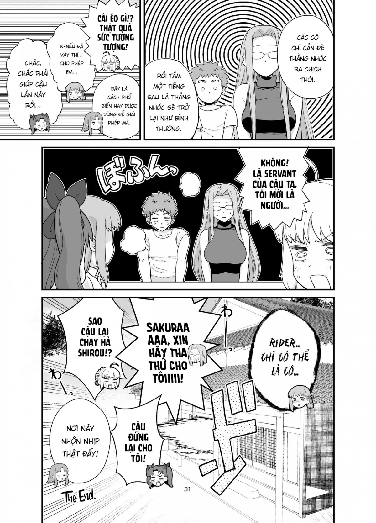 HentaiVN.net - Ảnh 33 - Ở nhà cùng Rider-san [Rider-san to Orusuban | Staying Home With Rider-san] - Oneshot