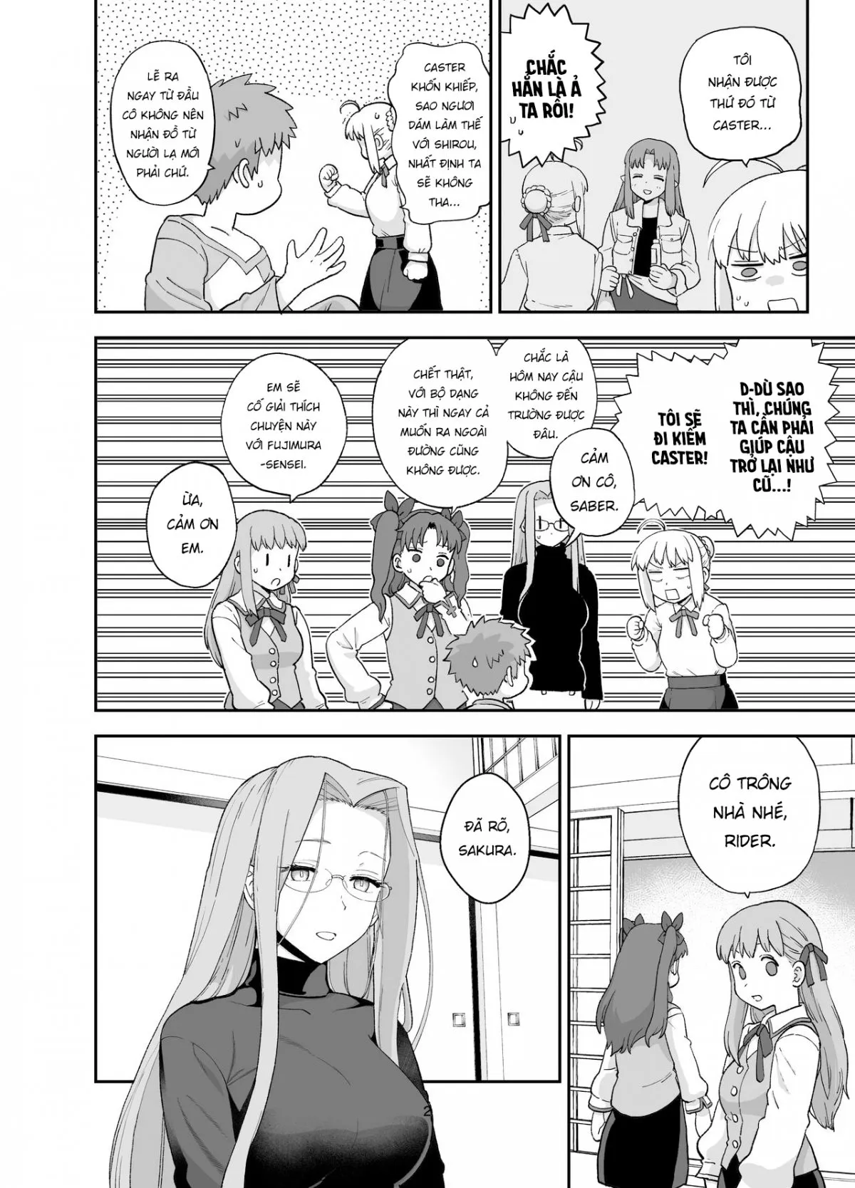 HentaiVN.net - Ảnh 4 - Ở nhà cùng Rider-san [Rider-san to Orusuban | Staying Home With Rider-san] - Oneshot