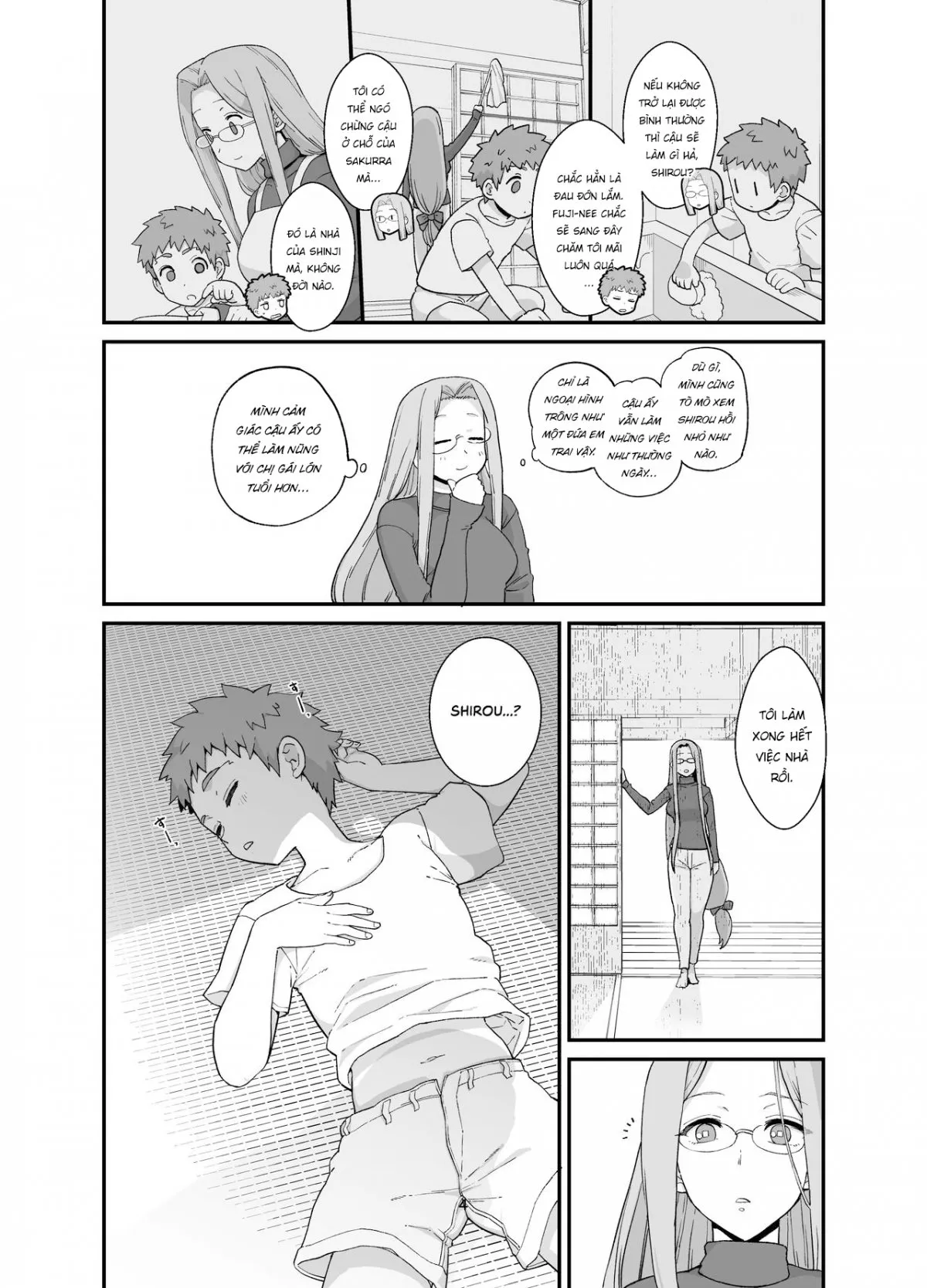 HentaiVN.net - Ảnh 6 - Ở nhà cùng Rider-san [Rider-san to Orusuban | Staying Home With Rider-san] - Oneshot
