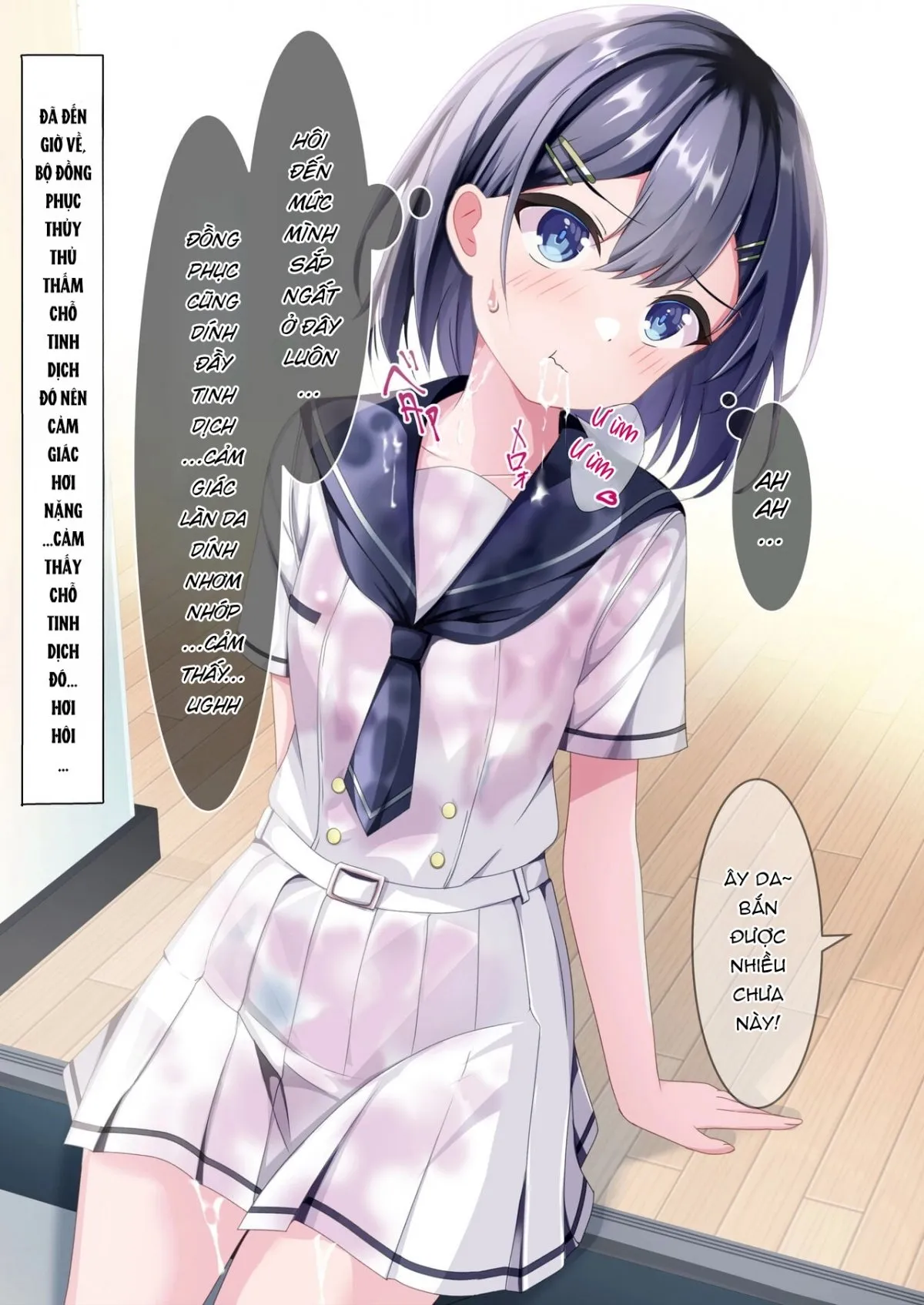 HentaiVN.net - Ảnh 17 - Địt loli! [Seieki Bukkake ga Atarimae ni Natta Sekaisen no Onnanoko no Nichijou] - Oneshot