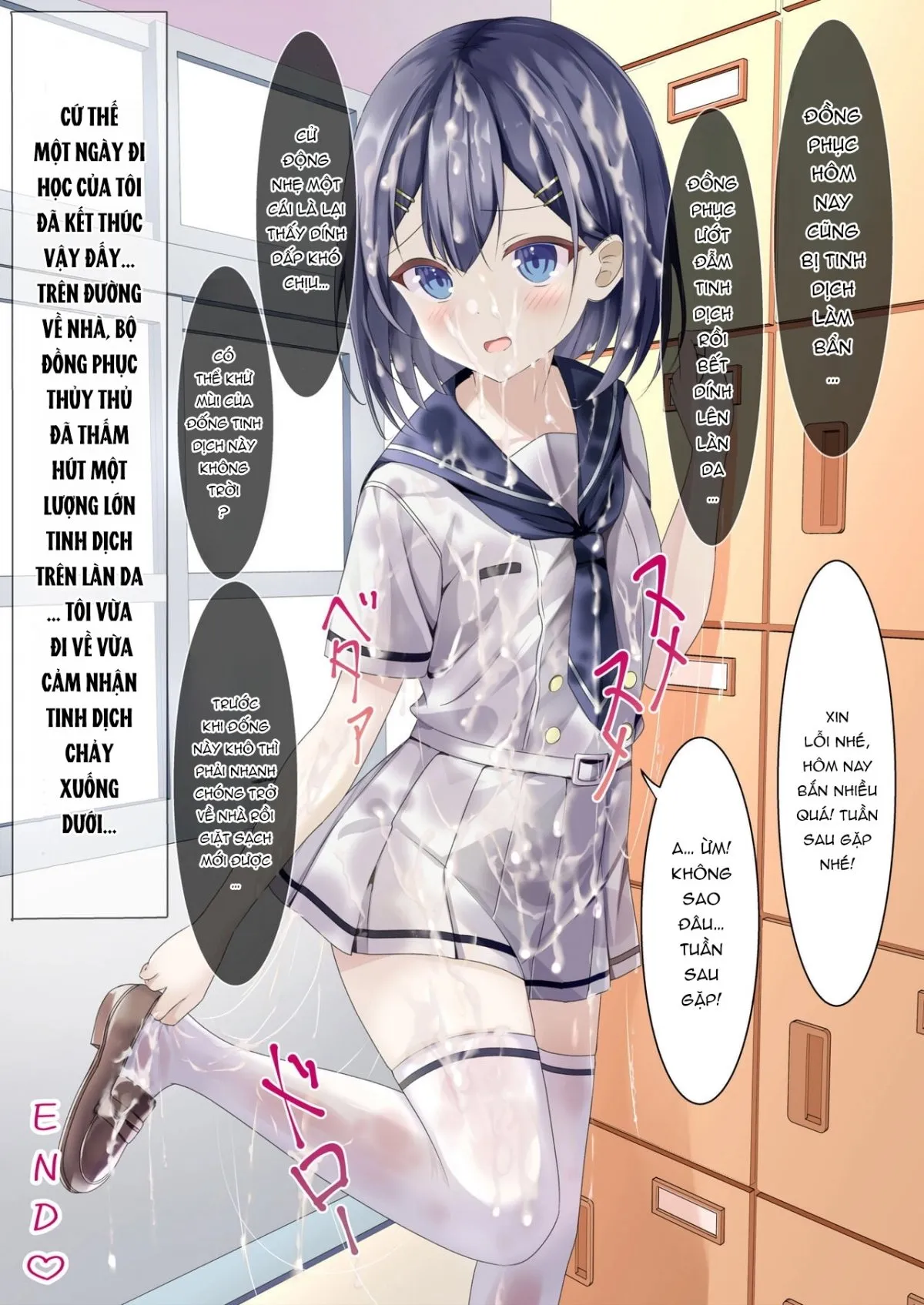 HentaiVN.net - Ảnh 21 - Địt loli! [Seieki Bukkake ga Atarimae ni Natta Sekaisen no Onnanoko no Nichijou] - Oneshot