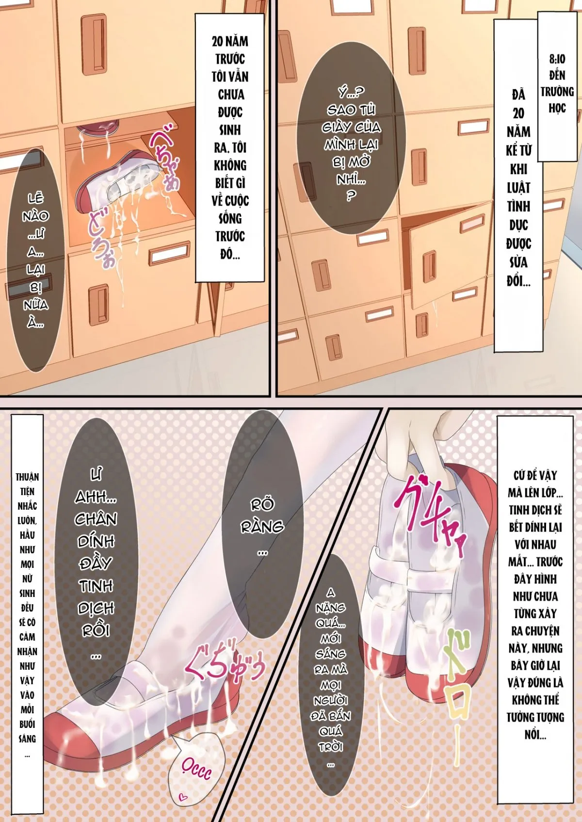 HentaiVN.net - Ảnh 3 - Địt loli! [Seieki Bukkake ga Atarimae ni Natta Sekaisen no Onnanoko no Nichijou] - Oneshot
