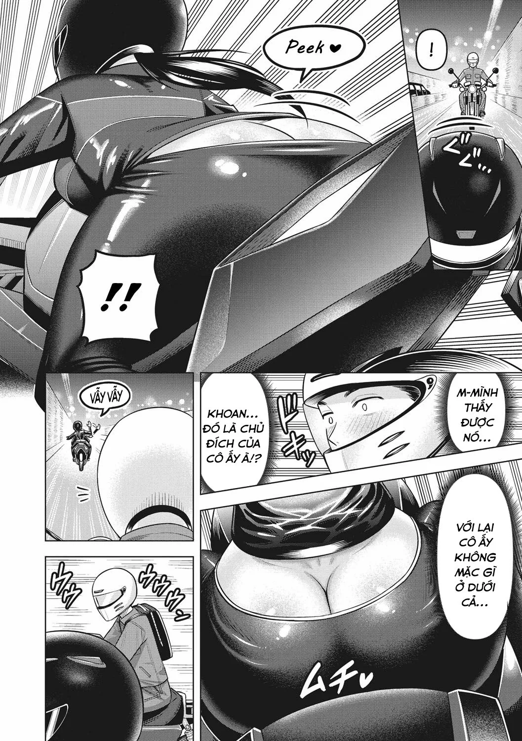 HentaiVN.net - Ảnh 4 - Chịch Gái Lái PKL [Inran Highway; Nasty Highway] - Oneshot Lái Gái PKL