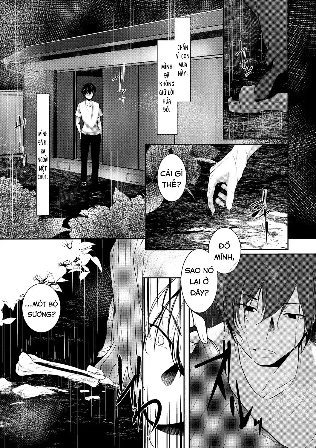 HentaiVN.net - Ảnh 19 - Một Thoáng Đêm Mưa [A Glimpse of a Rainy Night ; Ame no Yoru no Hitosarai] - Oneshot