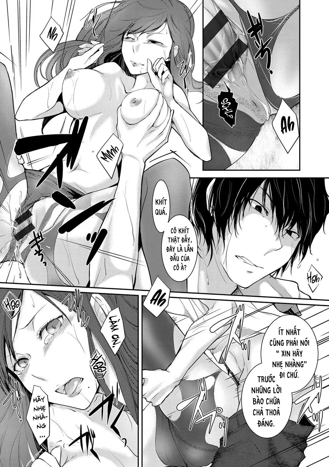 HentaiVN.net - Ảnh 7 - Một Thoáng Đêm Mưa [A Glimpse of a Rainy Night ; Ame no Yoru no Hitosarai] - Oneshot