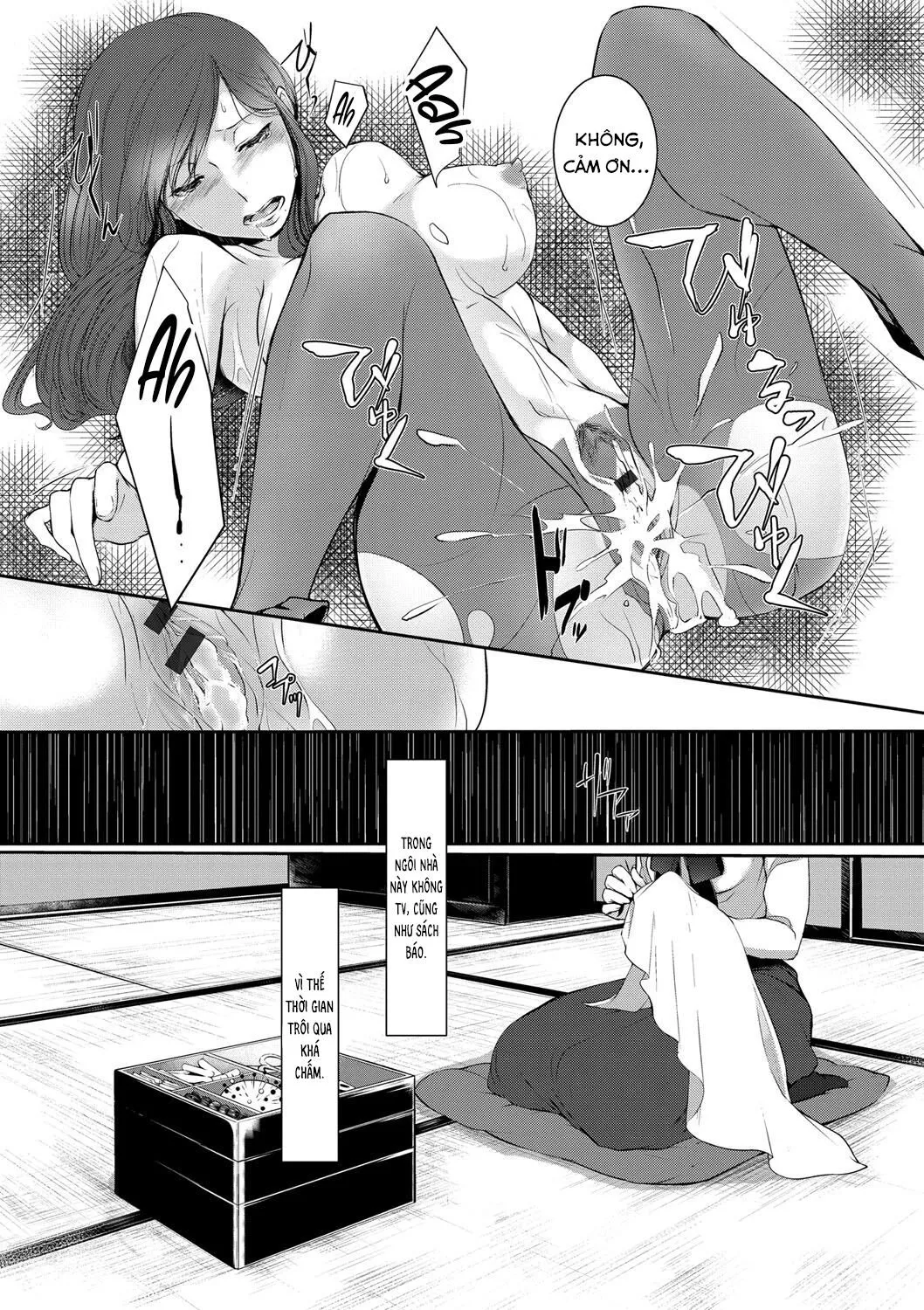 HentaiVN.net - Ảnh 8 - Một Thoáng Đêm Mưa [A Glimpse of a Rainy Night ; Ame no Yoru no Hitosarai] - Oneshot
