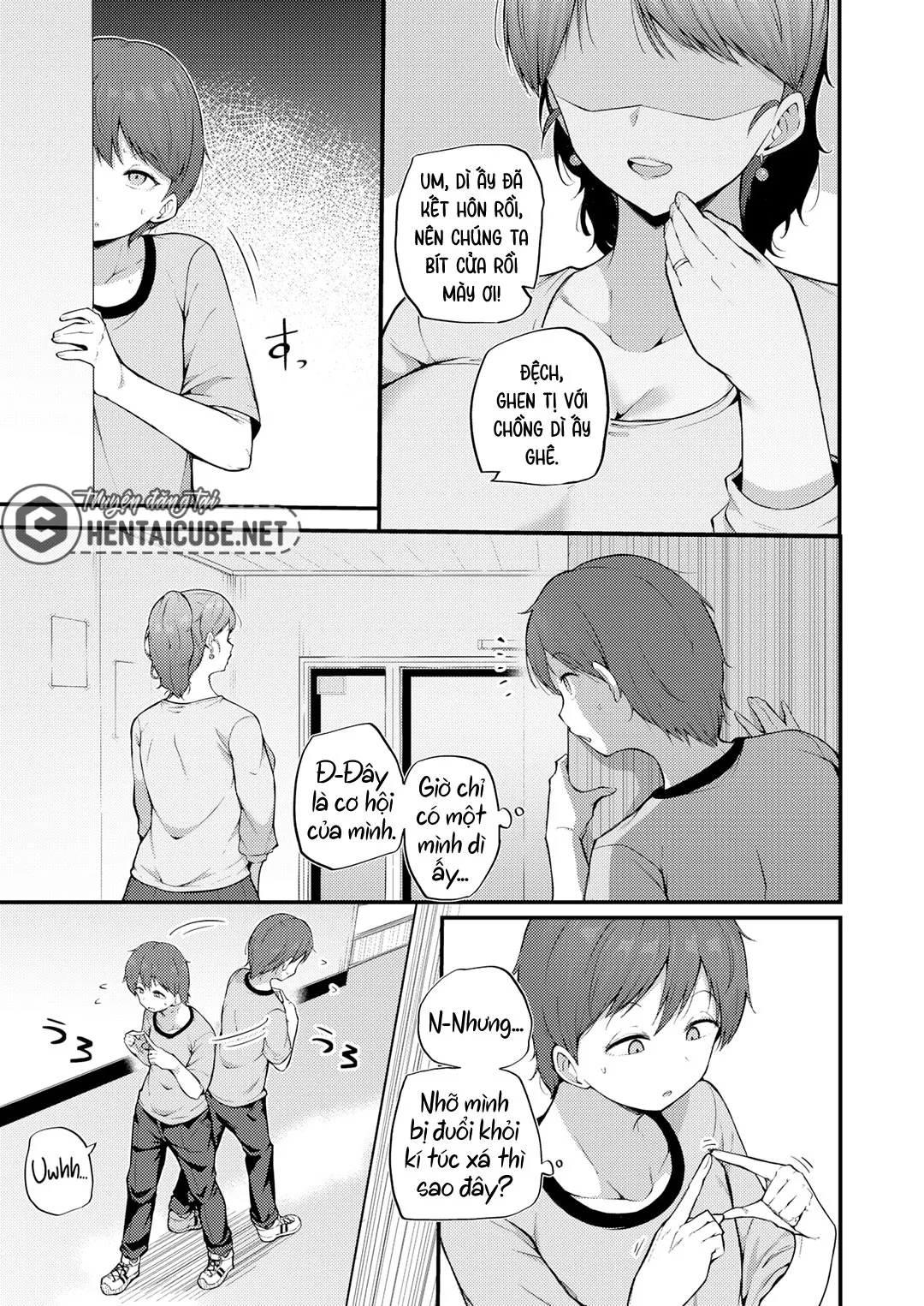 HentaiVN.net - Ảnh 4 - Những bí mật về quản lý ký túc xá - Oneshot