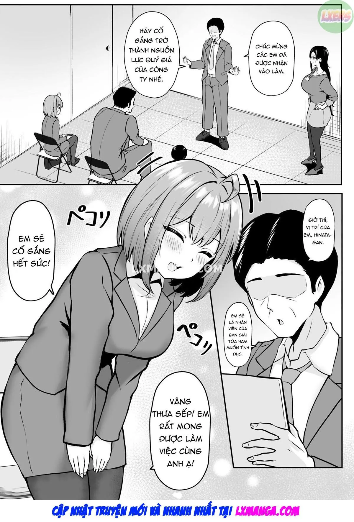 HentaiVN.net - Ảnh 7 - My Assignment is in the Sexual Relief Department [Watashi no Haizoku Saki wa Seishori-ka] - Chap 1 ~Training Chapter~