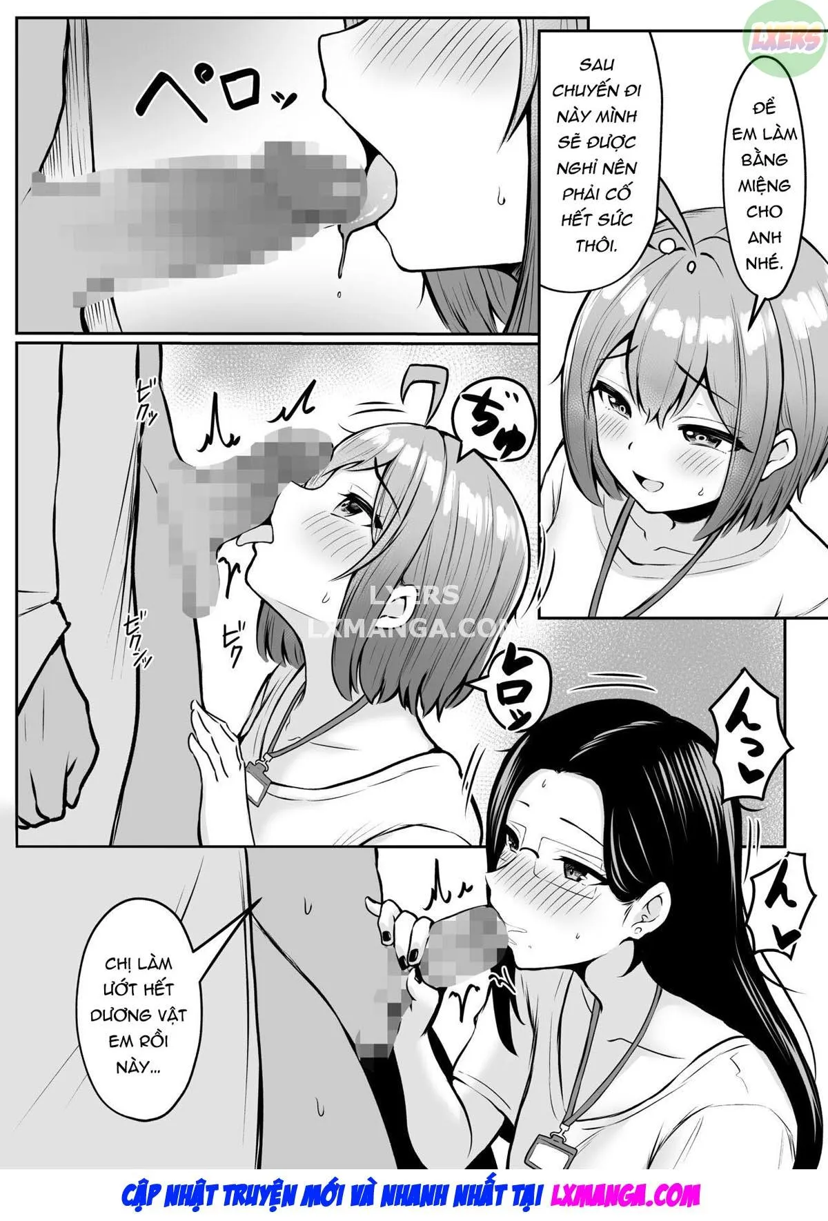 HentaiVN.net - Ảnh 24 - My Assignment is in the Sexual Relief Department [Watashi no Haizoku Saki wa Seishori-ka] - Chap 2 ~Summer Company Trip Chapter~