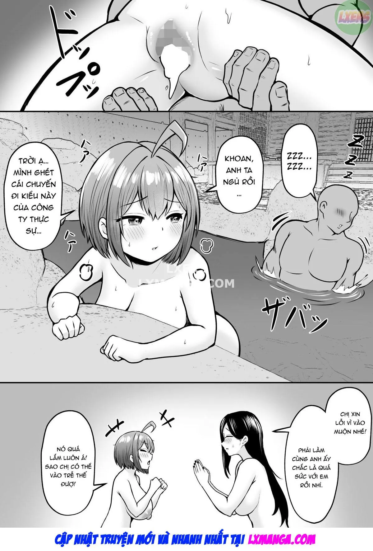 HentaiVN.net - Ảnh 53 - My Assignment is in the Sexual Relief Department [Watashi no Haizoku Saki wa Seishori-ka] - Chap 2 ~Summer Company Trip Chapter~
